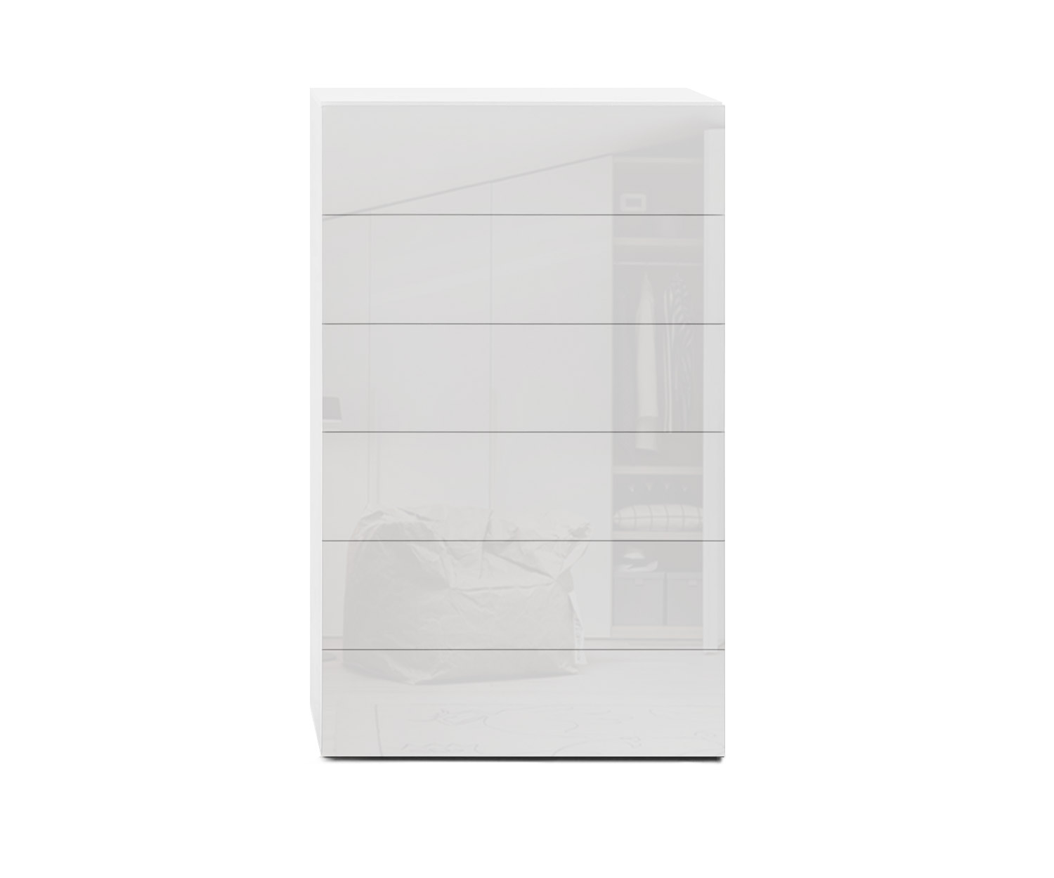 Novamobili Cassettiera Easy 6 posti B64 bianco400 Novamobili Cassettiera Easy 6 posti B64 bianco400