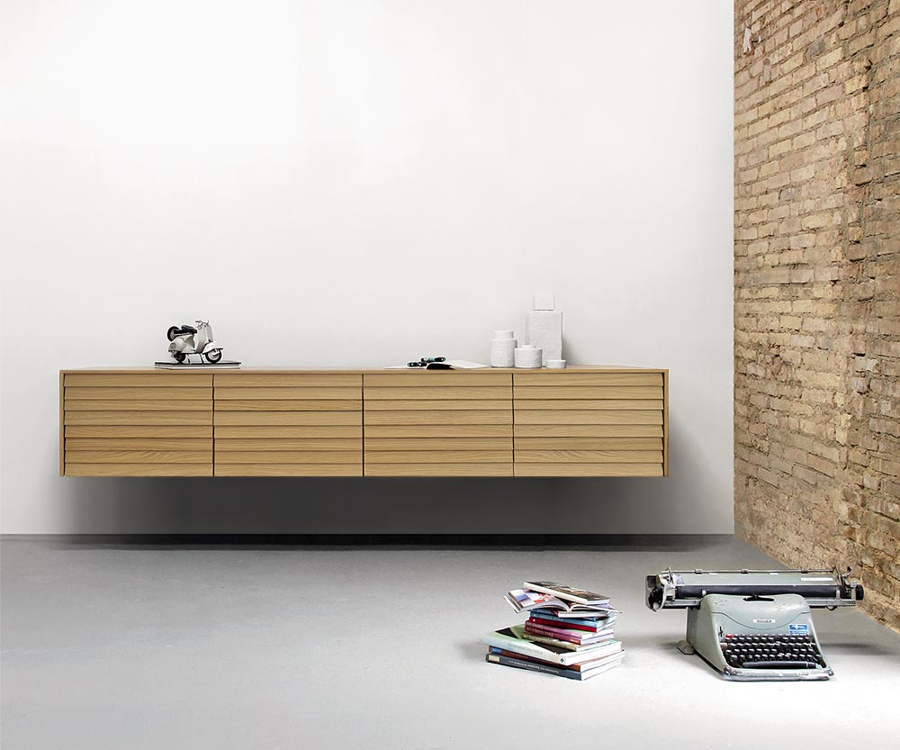 Punt Credenza Sussex Appendiabiti a muro B235 Rovere super opaco Punt Credenza Sussex Appendiabiti a muro B235 Rovere super opaco