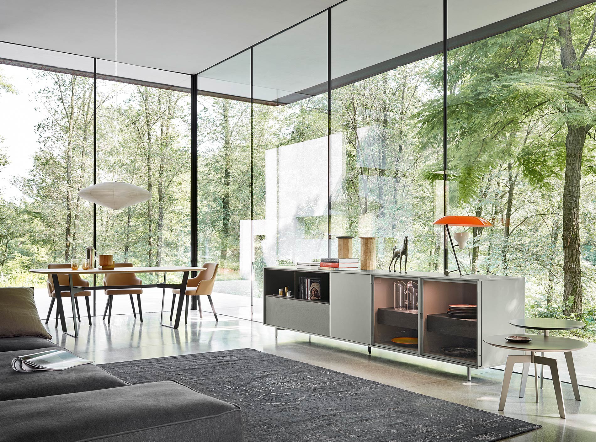 Casa di vetro di design