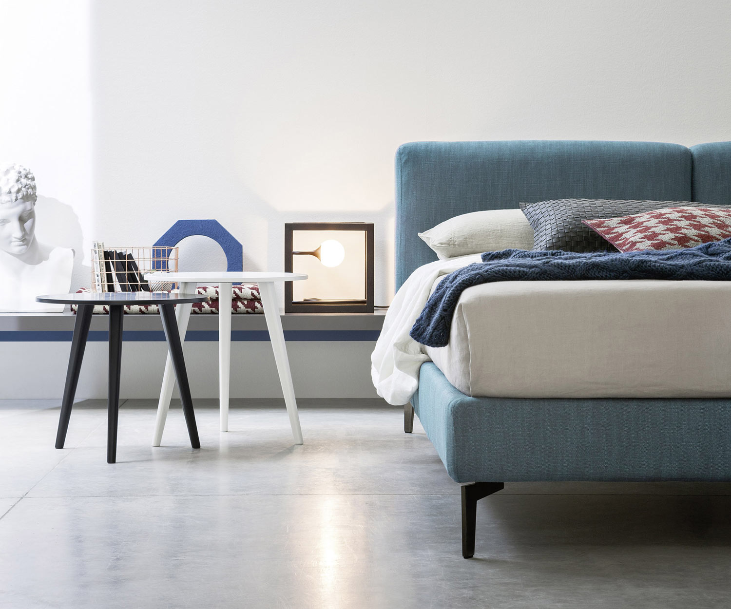 Letto imbottito di alta qualità Novamobili Margot Letto imbottito di alta qualità Novamobili Margot