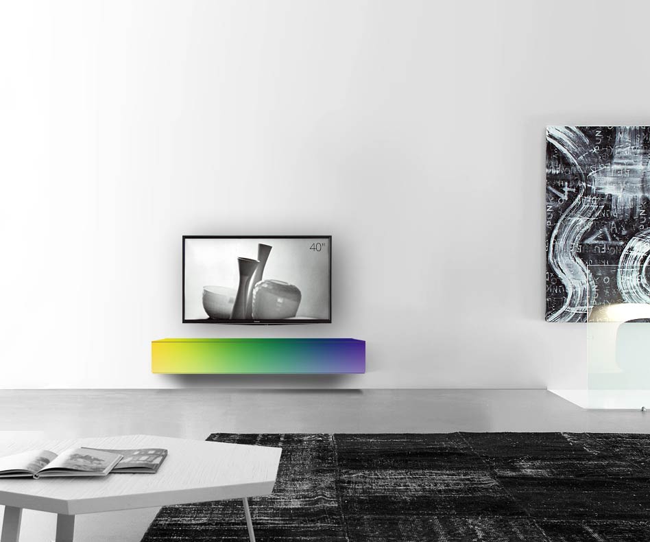 /Muro di design B150 H25 5 RAL opaco /Muro di design B150 H25 5 RAL opaco