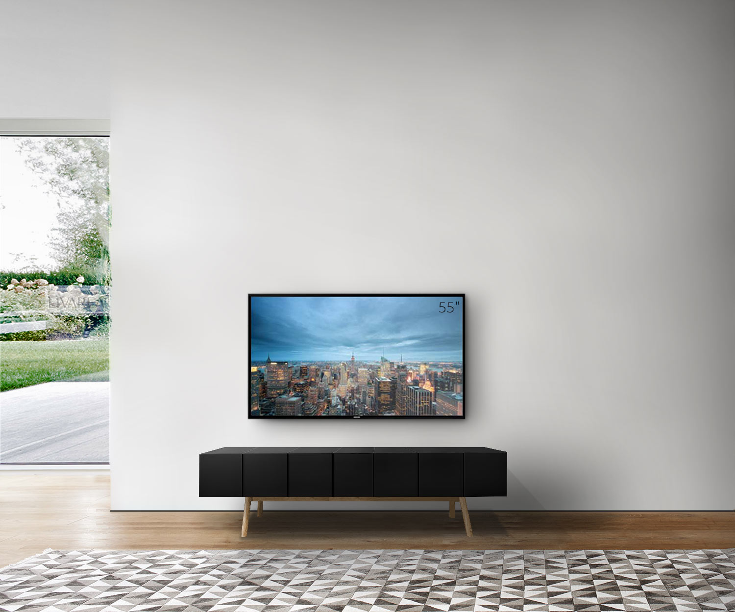 al2 MOS I KO 005 B larghezza 175 cm corpo nero gambe rovere al2 MOS I KO 005 B larghezza 175 cm corpo nero gambe rovere