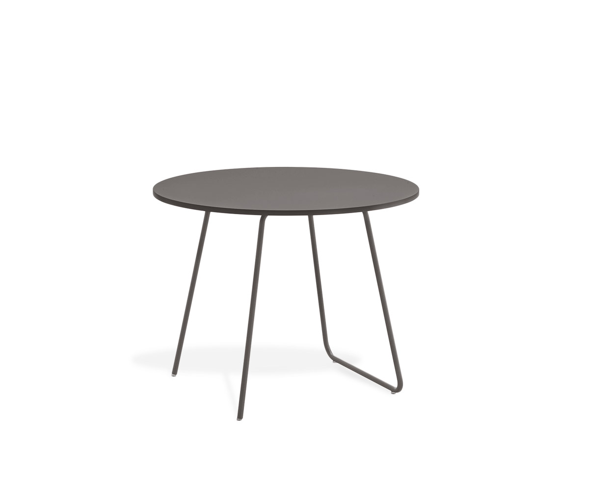 Esclusivo Novamobili Design Tavolino Orbis grigio scuro opaco
