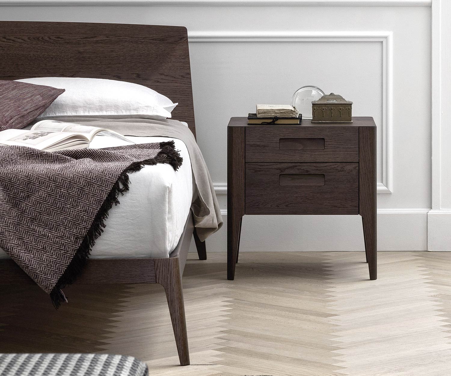 Esclusivo Novamobili Design letto in legno Siri Esclusivo Novamobili Design letto in legno Siri
