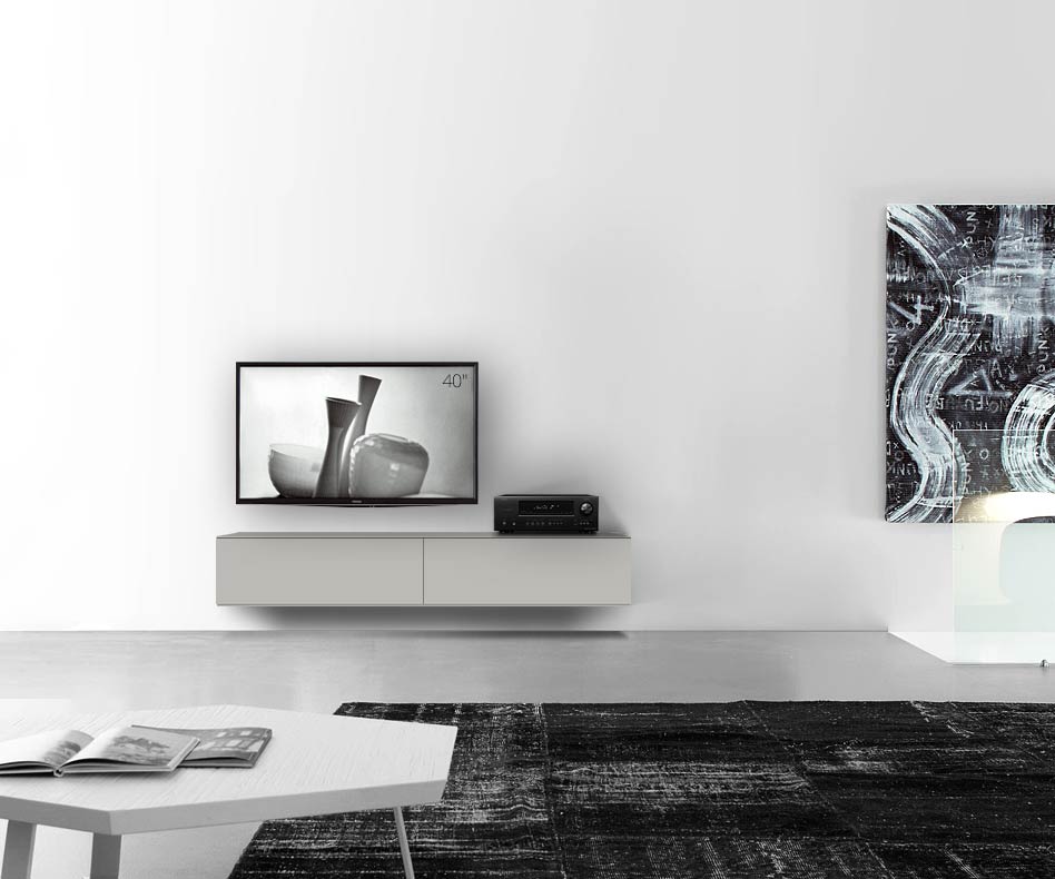 /Muro basso di design B180 H33 5 grigio chiaro opaco /Muro basso di design B180 H33 5 grigio chiaro opaco