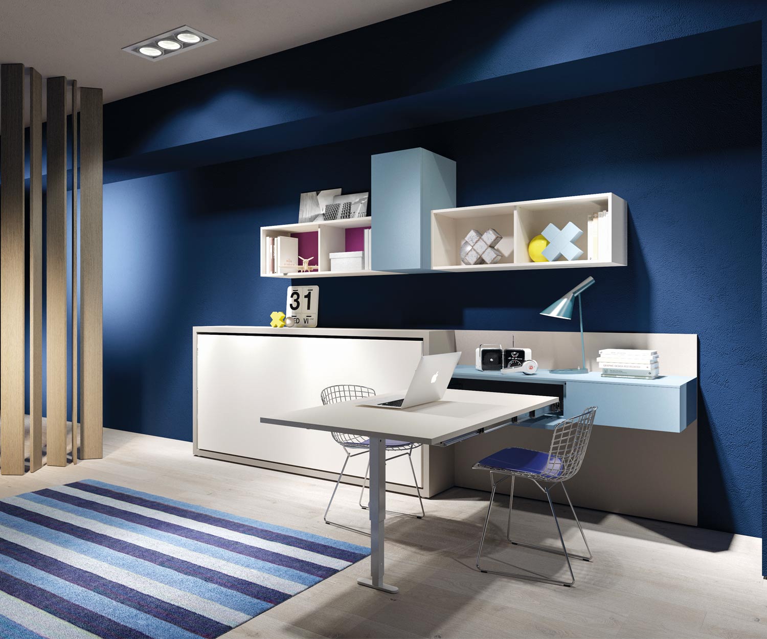 Moderno Clei Kali 90/120 Design armadio letto per bambini Moderno Clei Kali 90/120 Design armadio letto per bambini