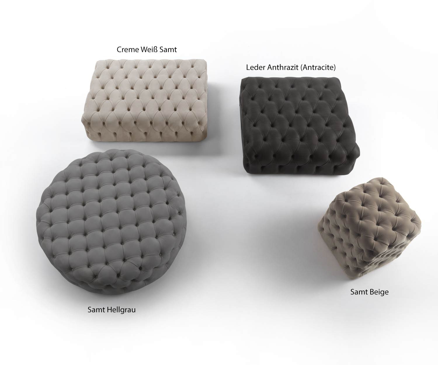 Varianti Marelli Sgabello Matisse con le denominazioni dei colori Varianti Marelli Sgabello Matisse con le denominazioni dei colori