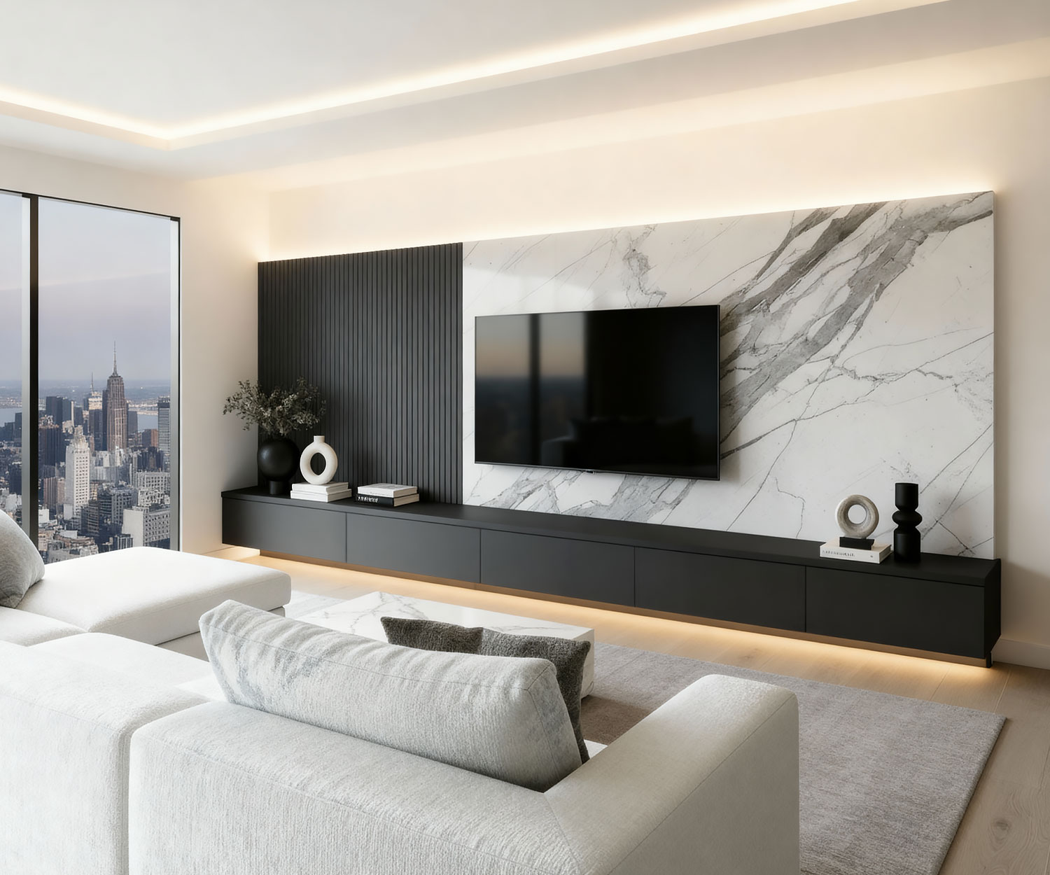 Parete attrezzata personalizzata - Pacchetto di progettazione 3D Parete attrezzata personalizzata - Pacchetto di progettazione 3D