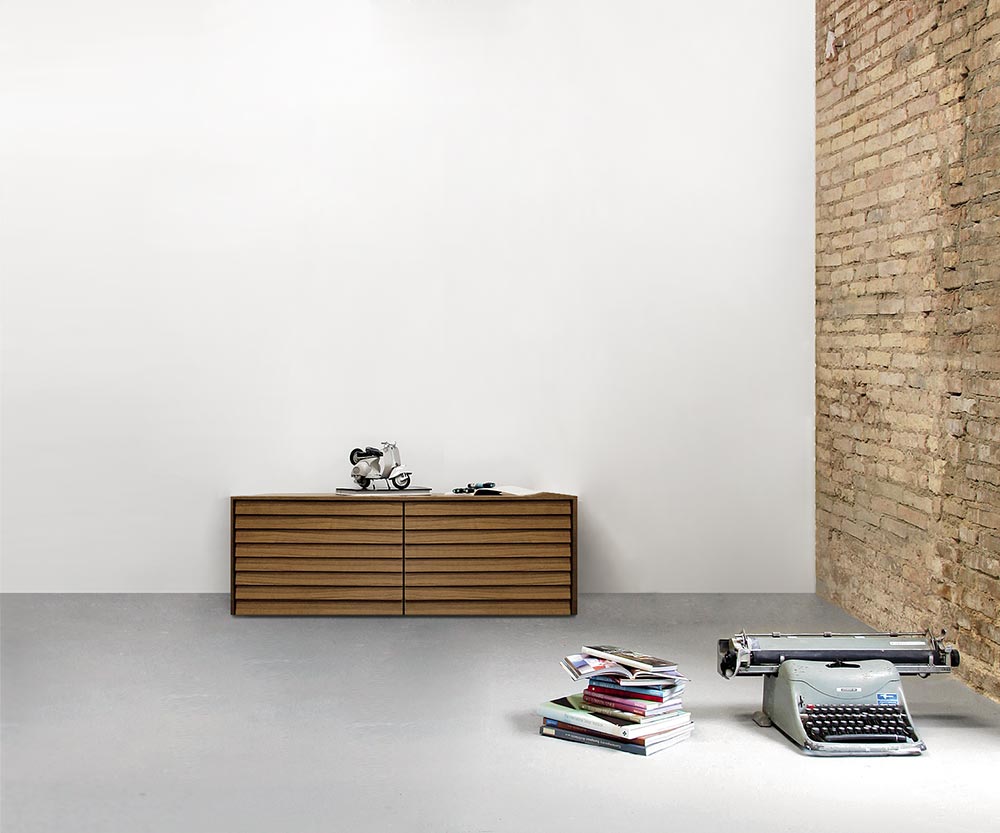 Punt Base per credenza Sussex B119 noce super opaco Punt Base per credenza Sussex B119 noce super opaco