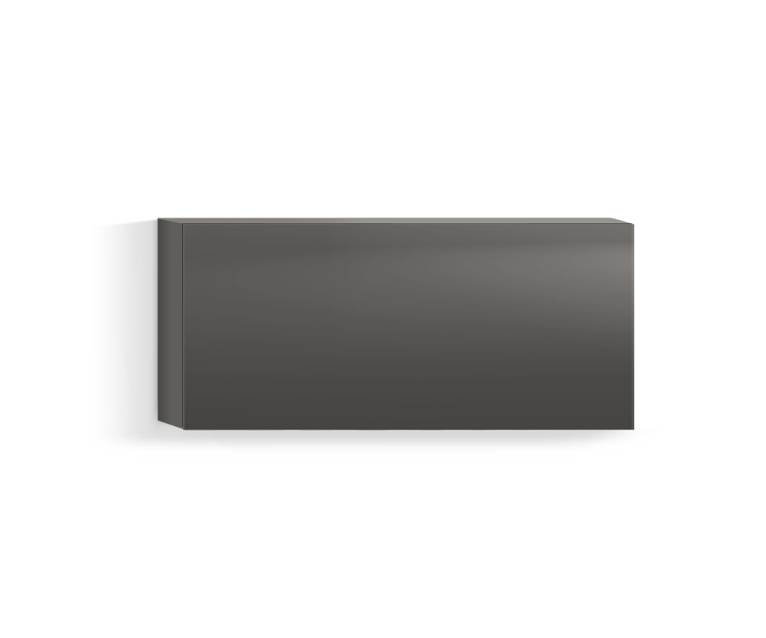 Parete attrezzata soggiorno design Orizzontale H42 L90 fondo quarzo310