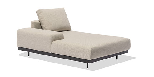Chaise Longue Armlehne rechts (125 x 67 x 180 cm)