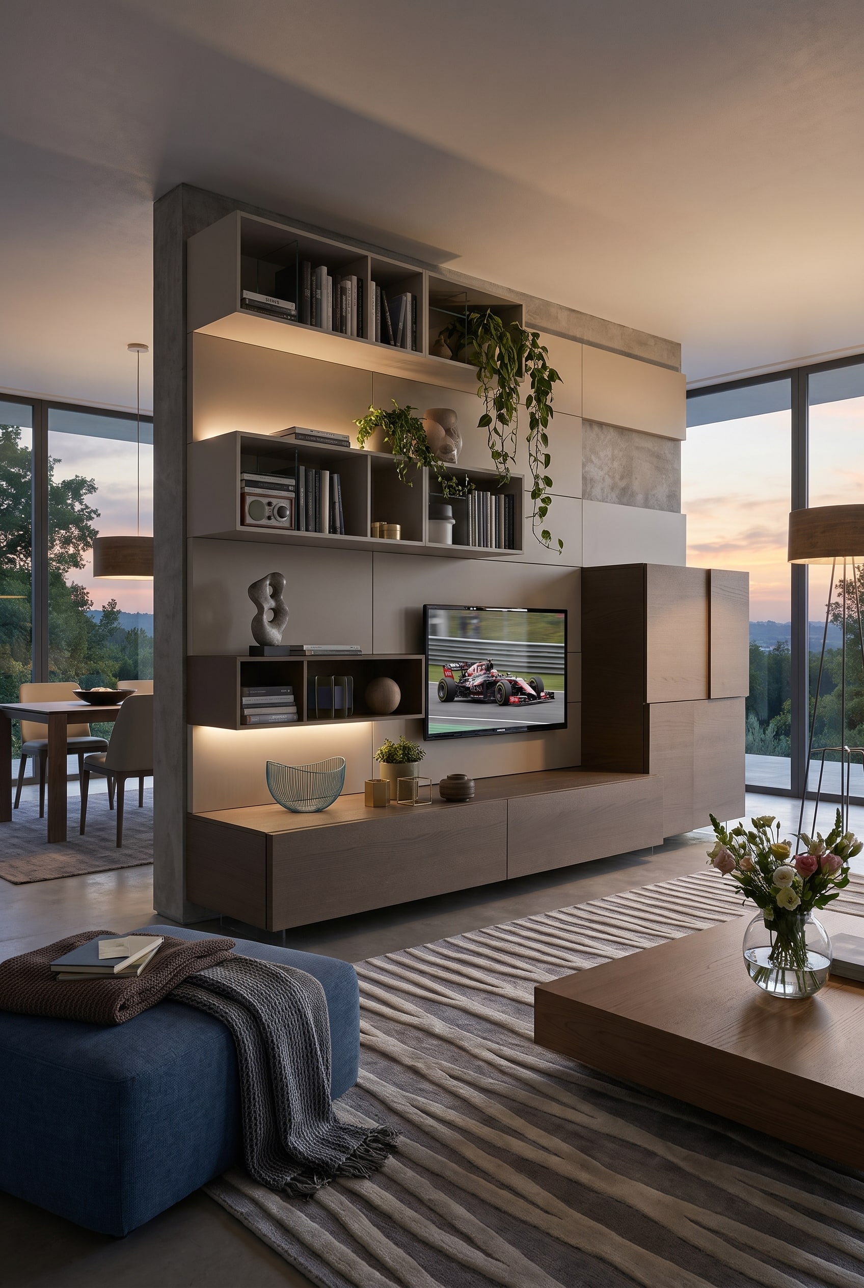 Wohnzimmer Raumteiler Wohnwand Modern Wohnzimmer Raumteiler Wohnwand Modern