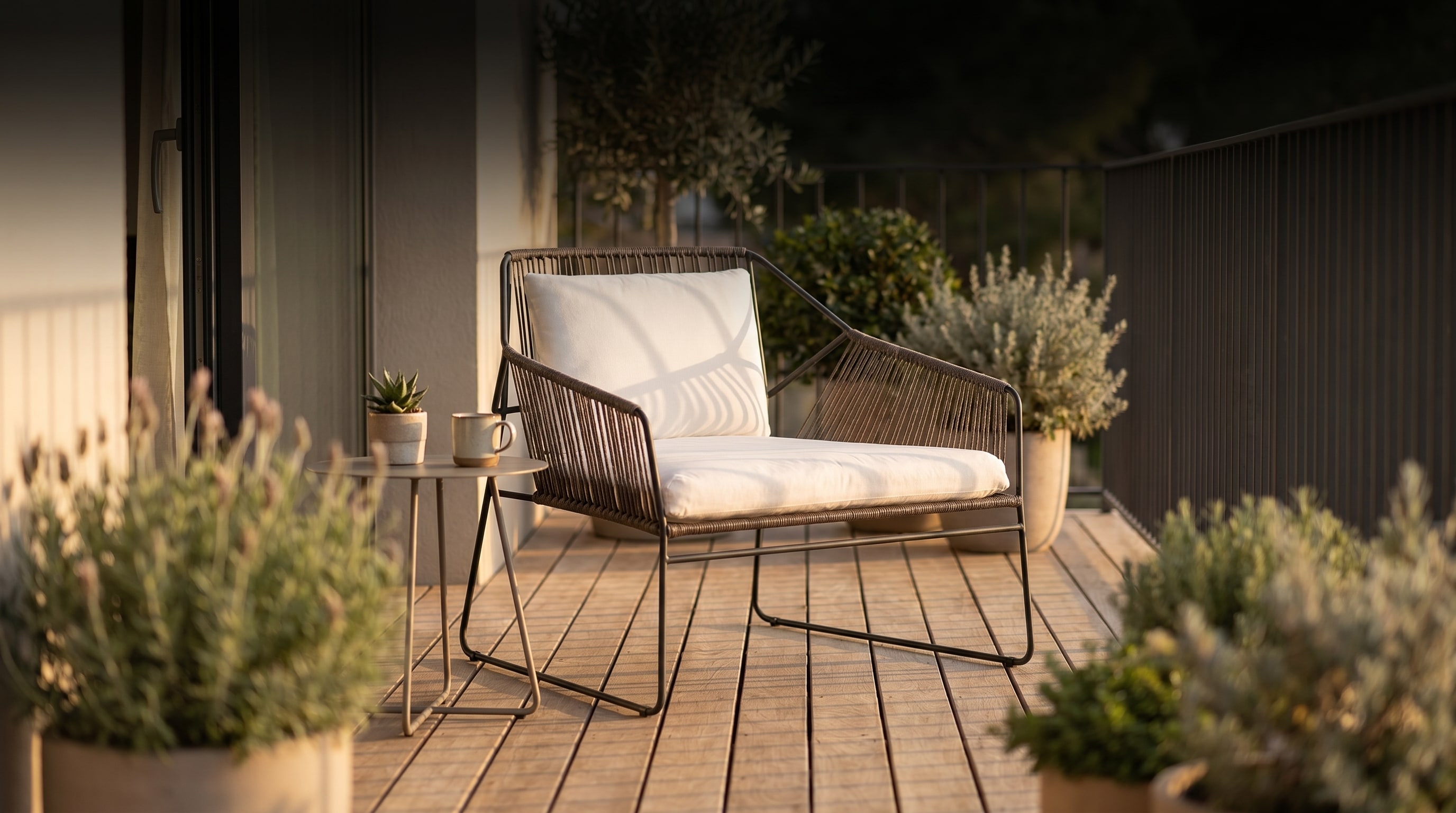 Kleinen Balkon gestalten Lounge: Die Outdoor-Regel Kleinen Balkon gestalten Lounge: Die Outdoor-Regel