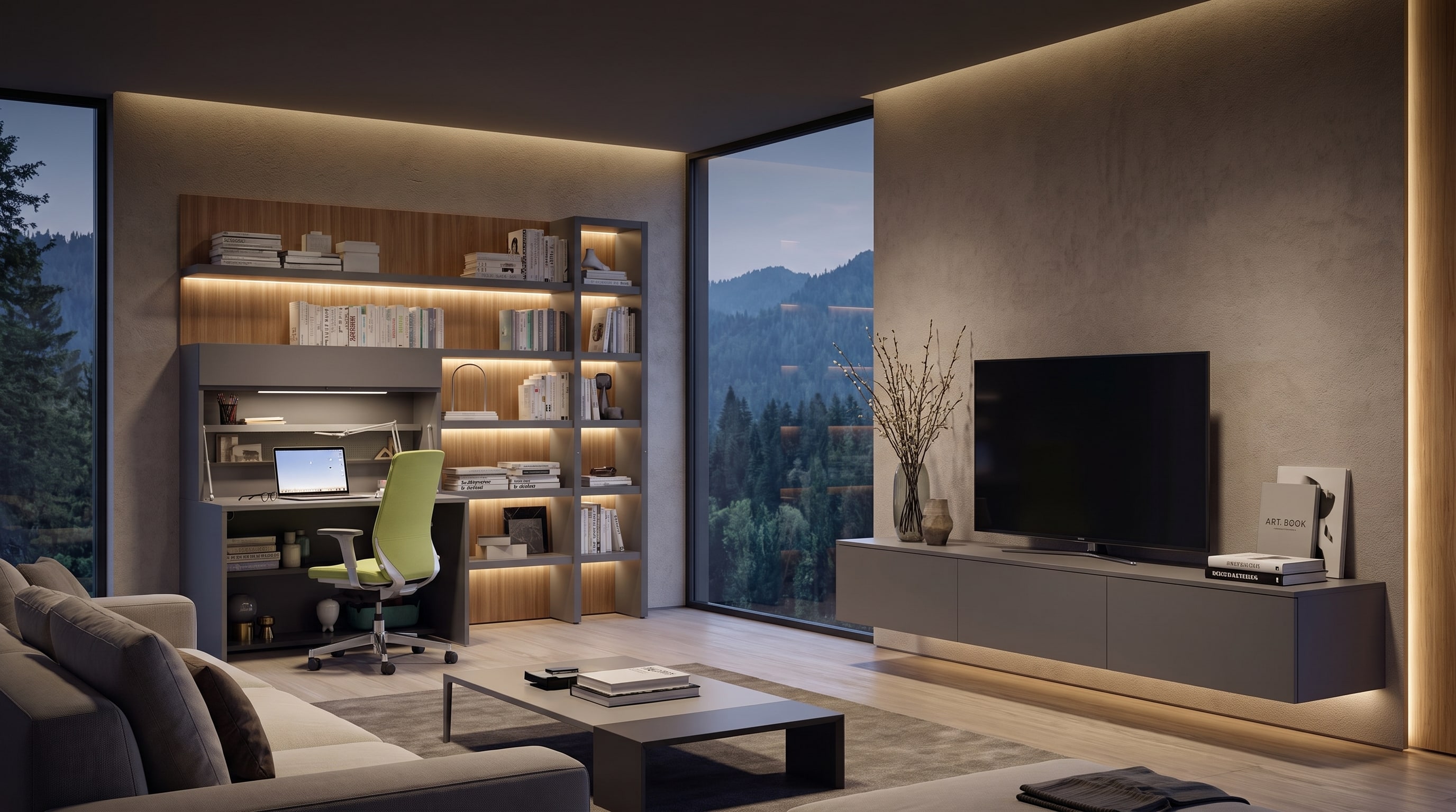 14 Idee Moderne per l'Home Office per Lavorare con Concentrazione
