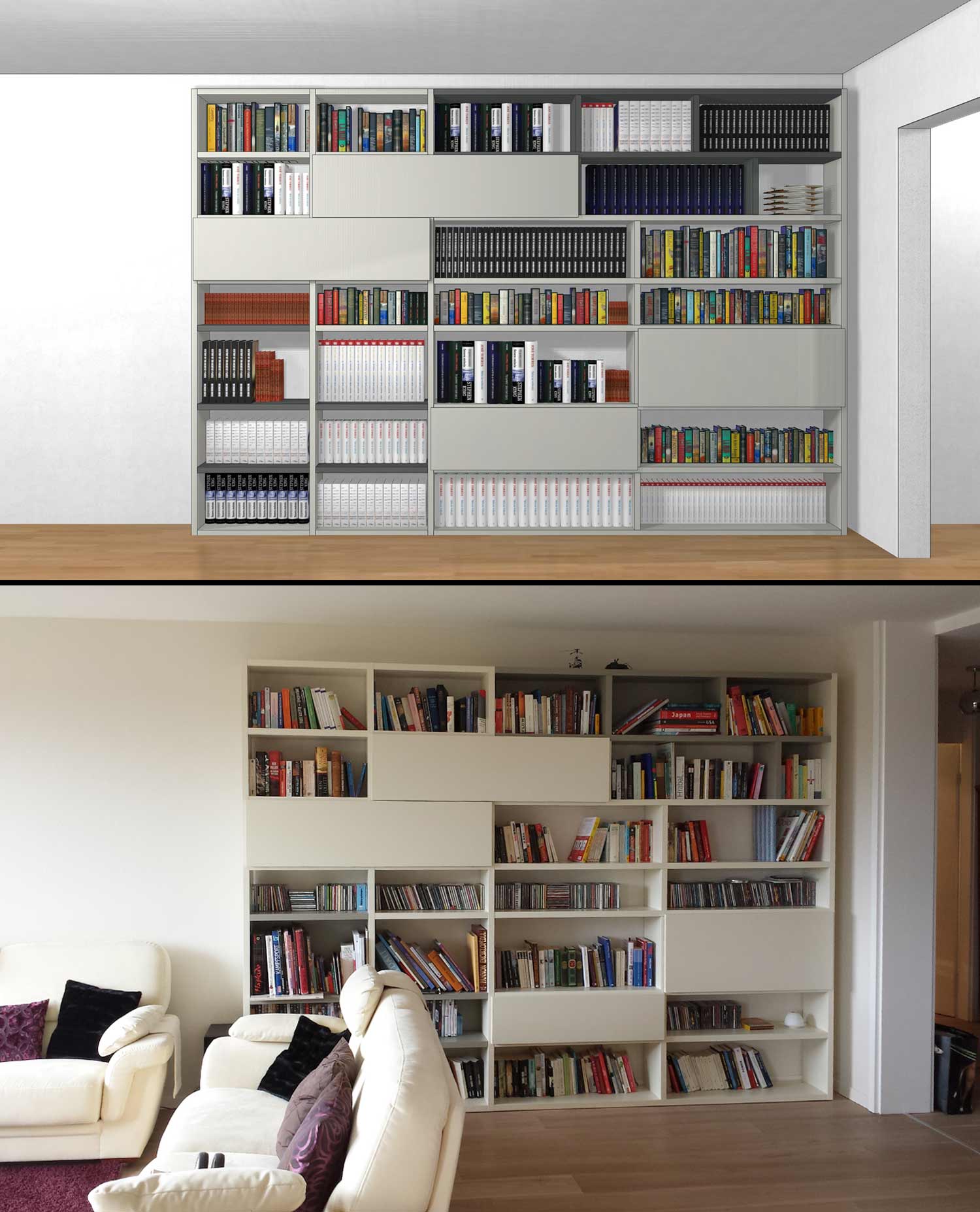 Libreria personalizzata in base alle esigenze del cliente