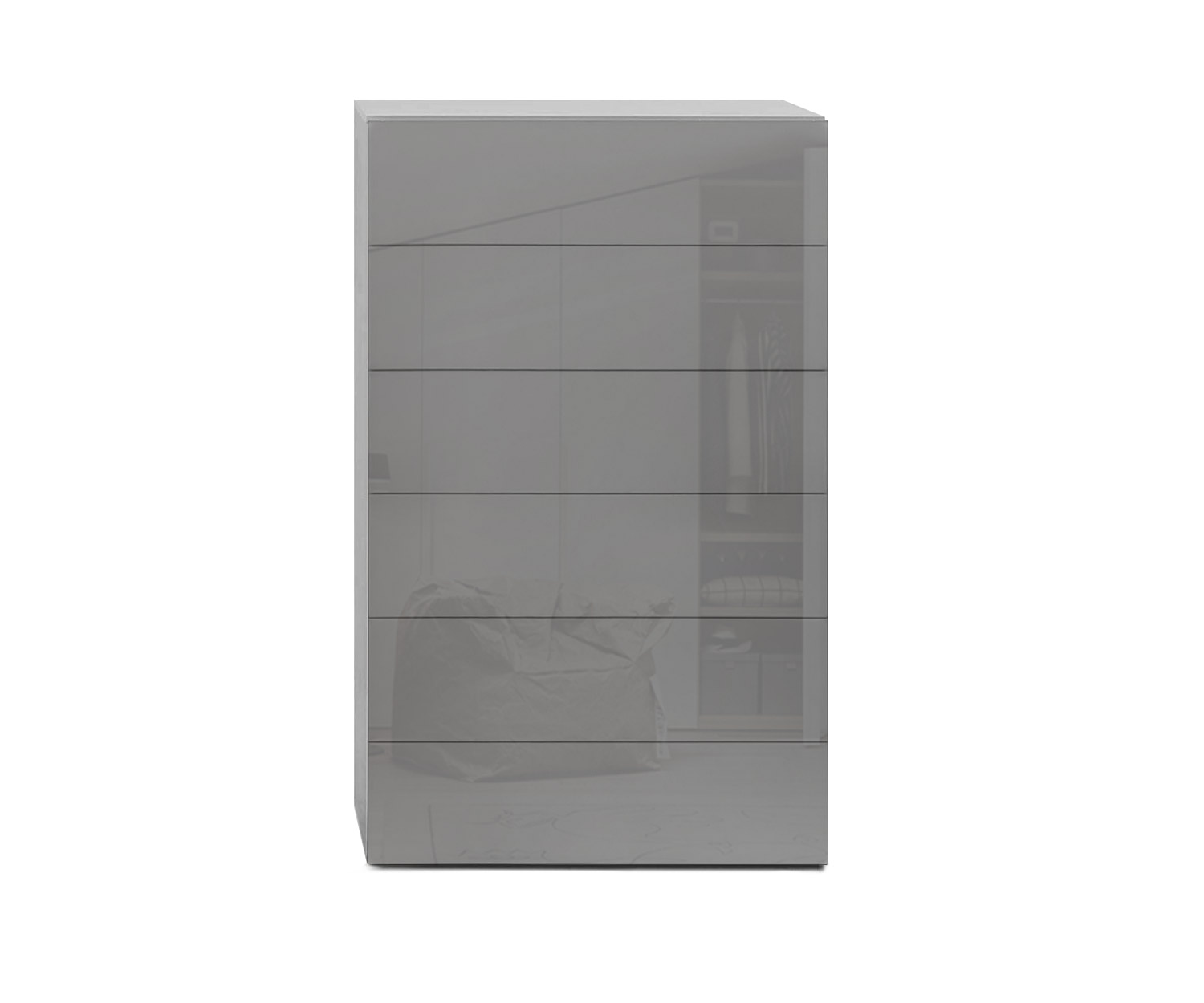 Novamobili Cassettiera Easy 6 posti B64 grigio chiaro430 Novamobili Cassettiera Easy 6 posti B64 grigio chiaro430