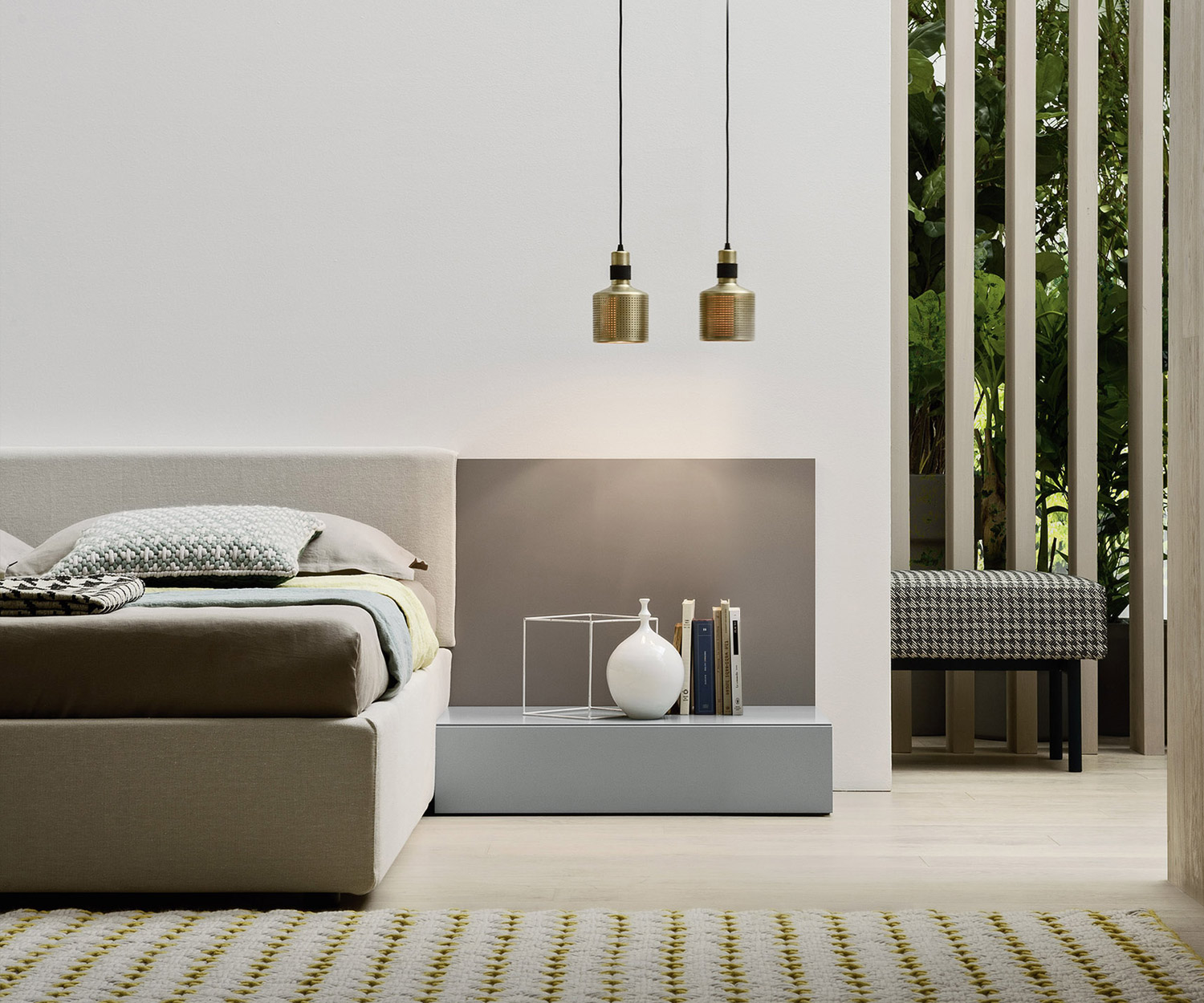 Novamobili Comodino Easy 1 cassetto grigio chiaro opaco Novamobili Comodino Easy 1 cassetto grigio chiaro opaco