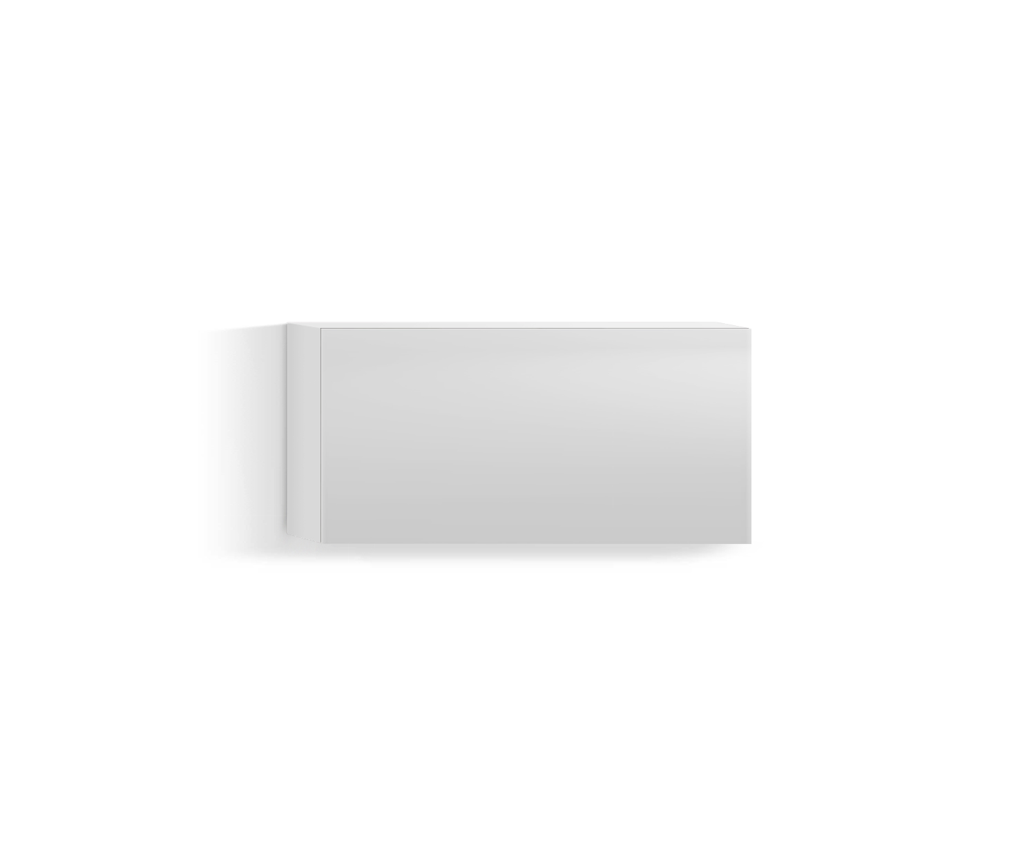 Parete attrezzata di design per soggiorno Orizzontale H32 L60 fondo bianco300 Parete attrezzata di design per soggiorno Orizzontale H32 L60 fondo bianco300