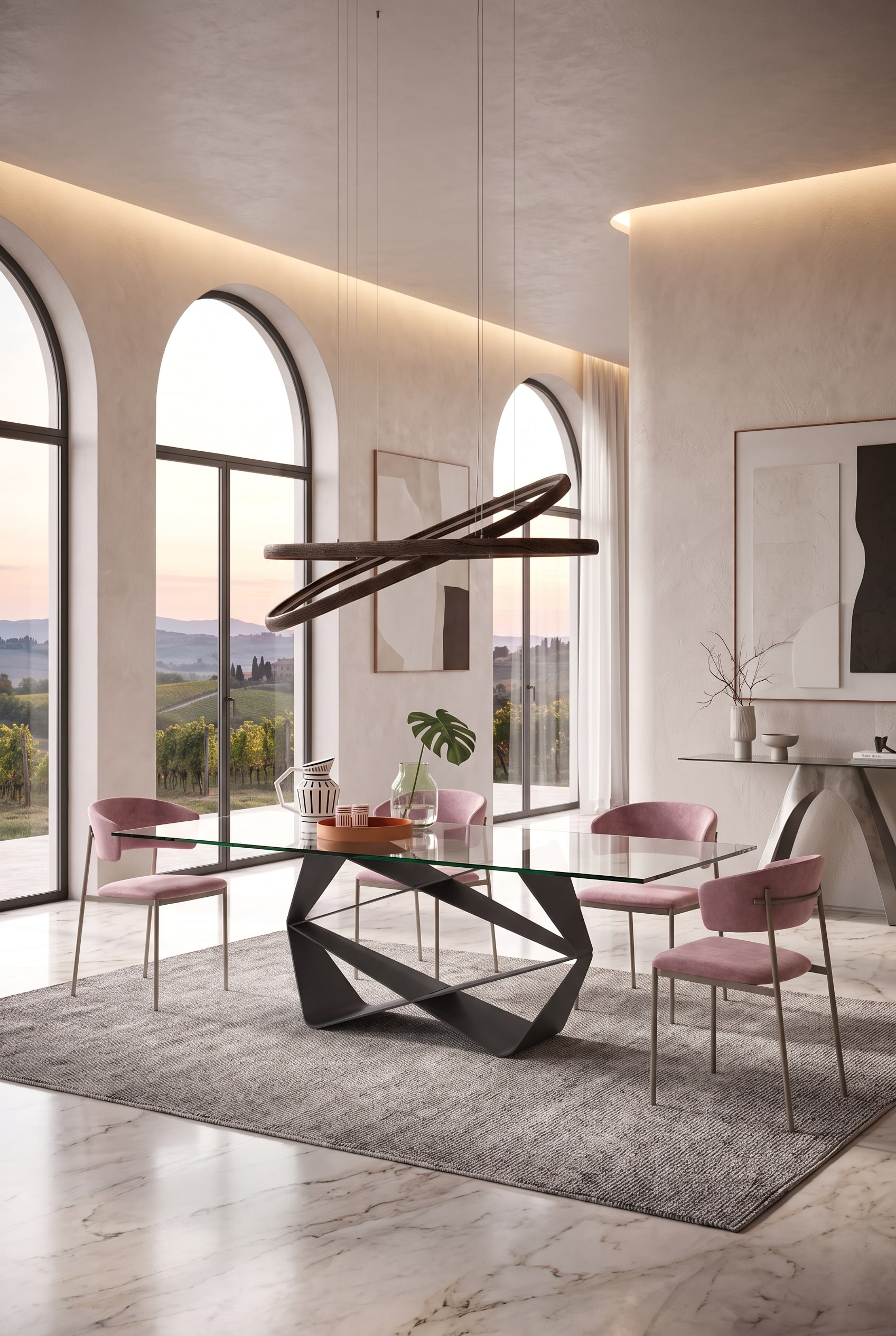 Esszimmer Glasesstisch modern Esszimmer Glasesstisch modern
