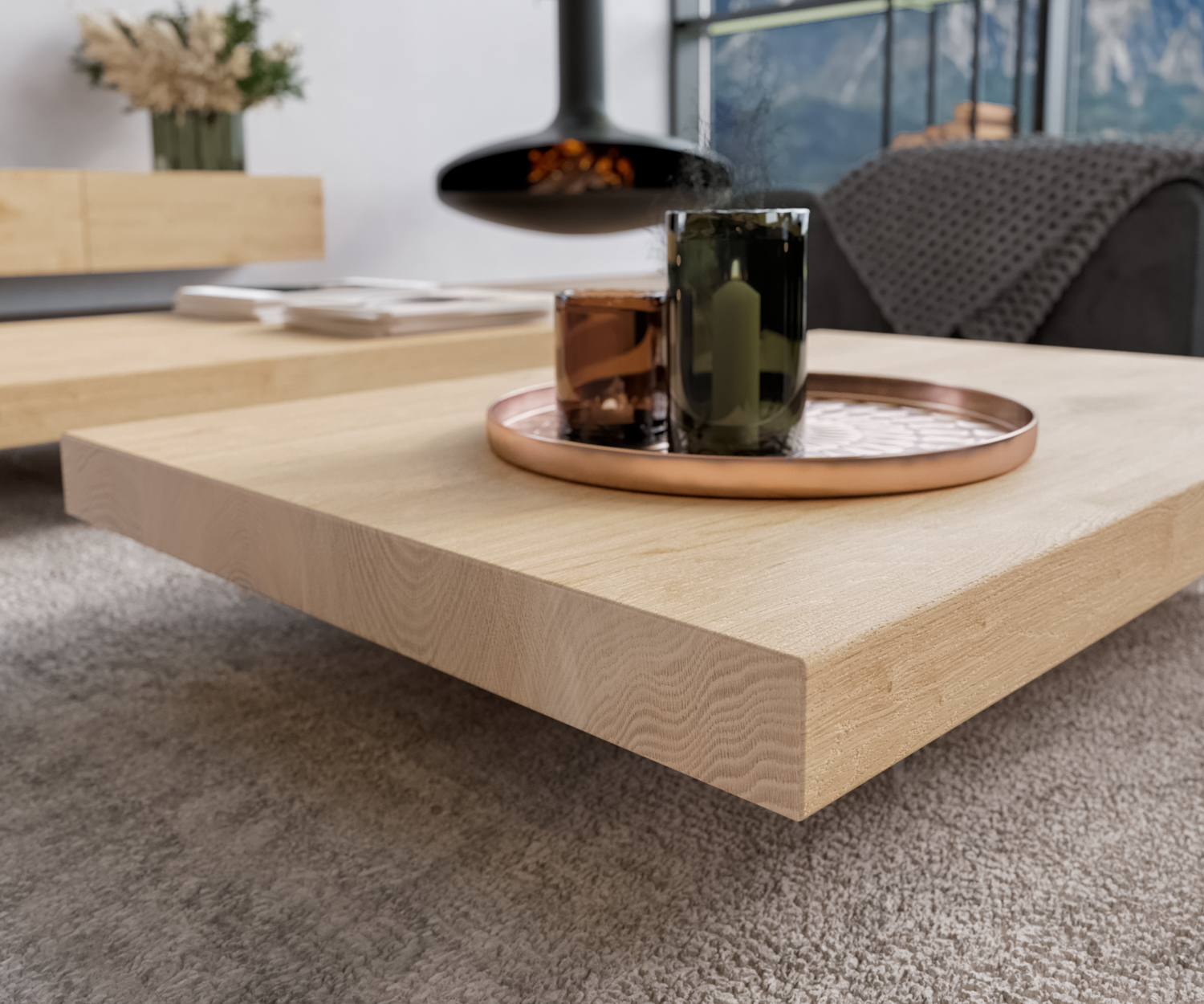 Dettaglio del tavolino Dettaglio del tavolino