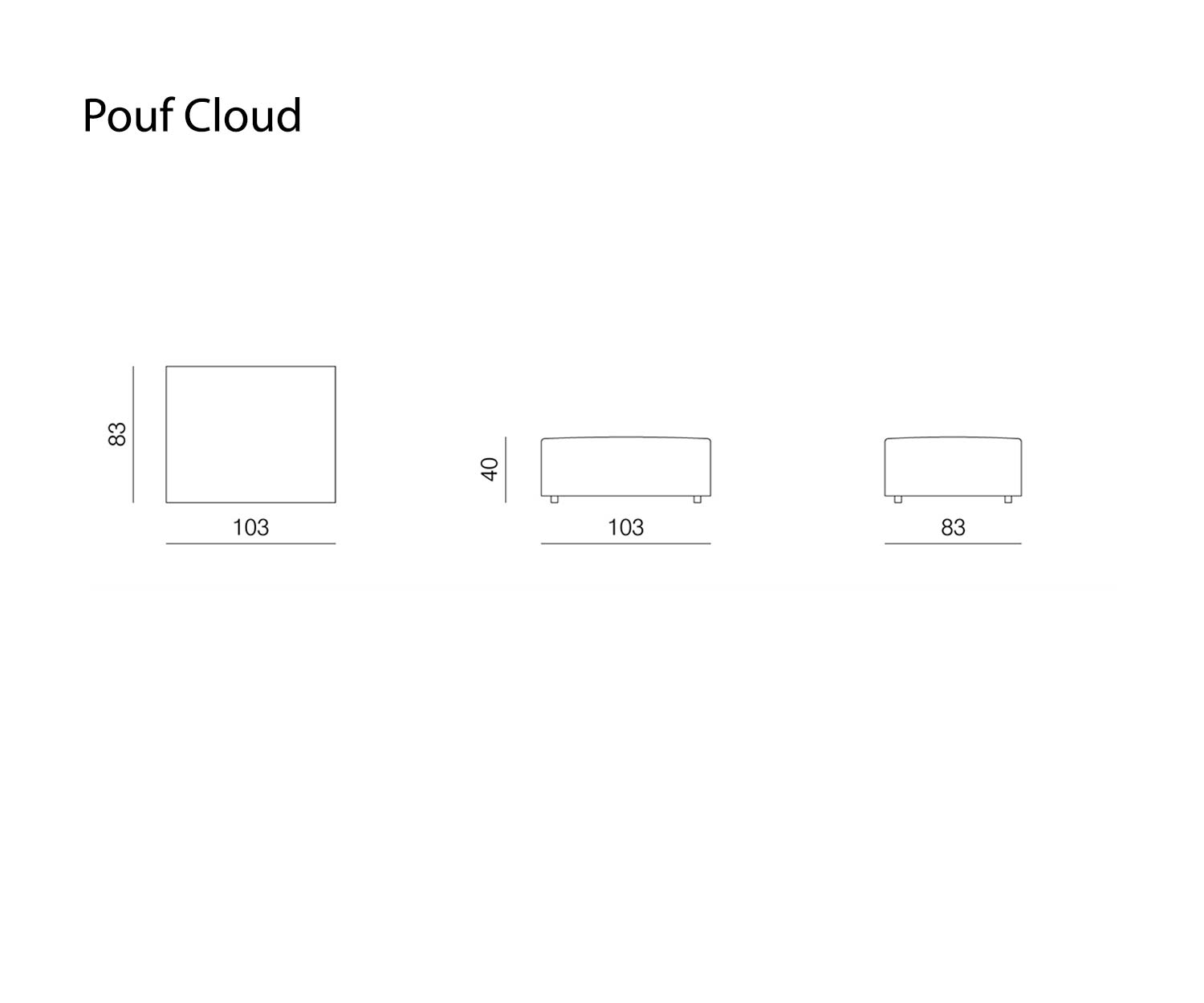 Prostoria Pouf Designer Schizzo Dimensioni Dimensioni Dimensioni Prostoria Pouf Designer Schizzo Dimensioni Dimensioni Dimensioni