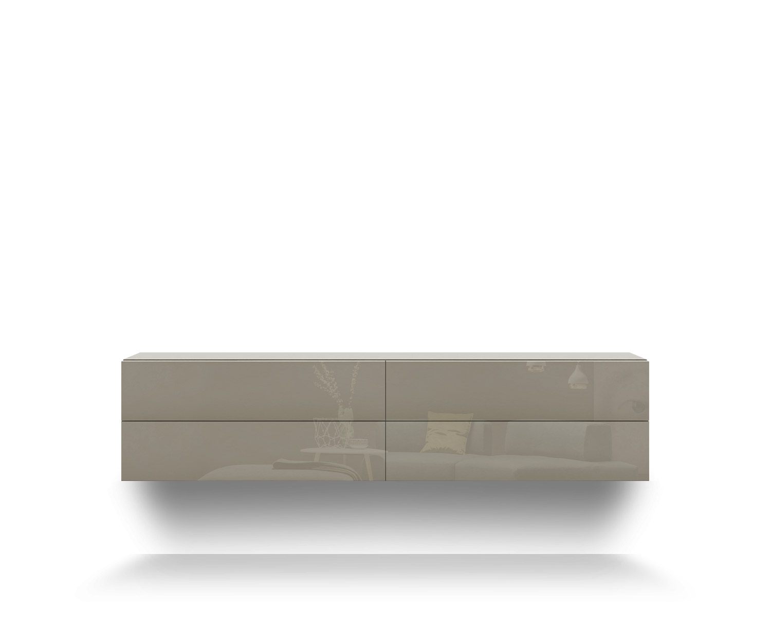 Novamobili Parete attrezzata Easy 4 posti B152 sand433