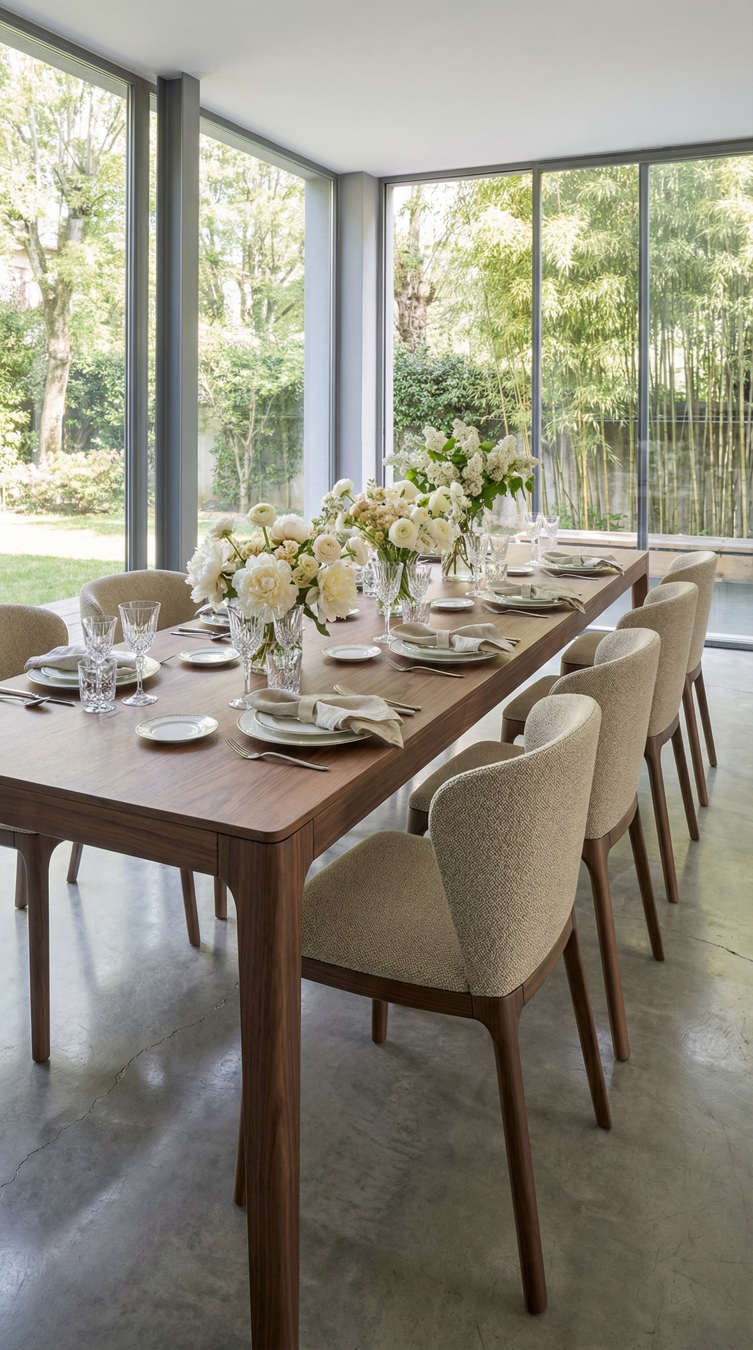 Sedia Novamobili Navy con struttura in legno scuro e rivestimento elegante