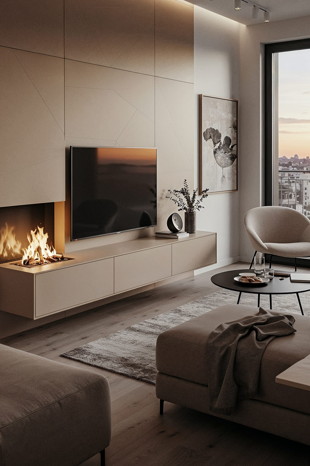 mobili-che-riprendono-il-colore-della-parete-e-creano-un-atmosfera-rilassata