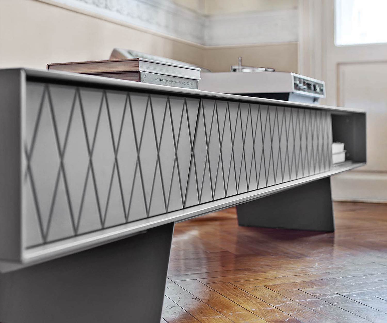 Di alta qualità al2 e klipse 008 Design Lavagna Dettaglio Piedi Frontale con diamanti in grigio chiaro Di alta qualità al2 e klipse 008 Design Lavagna Dettaglio Piedi Frontale con diamanti in grigio chiaro