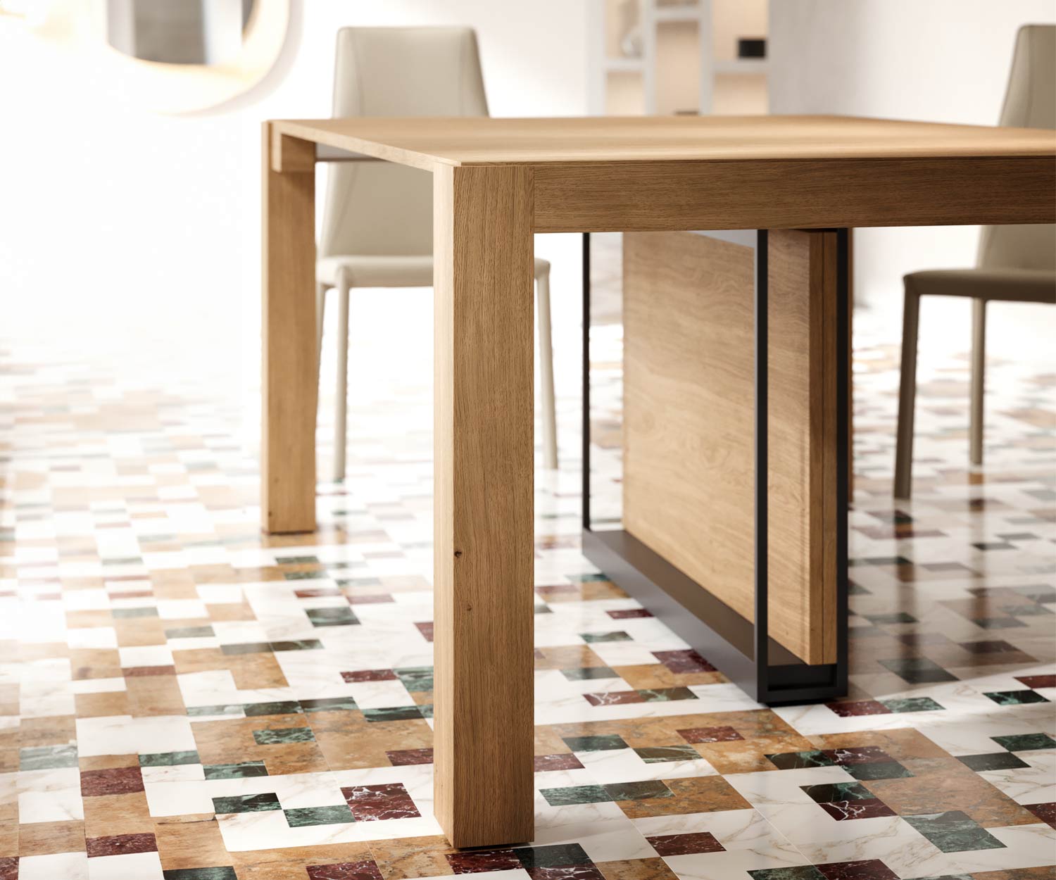 OzzioTavolo da ufficio allungabile larghezza A3 OzzioTavolo da ufficio allungabile larghezza A3