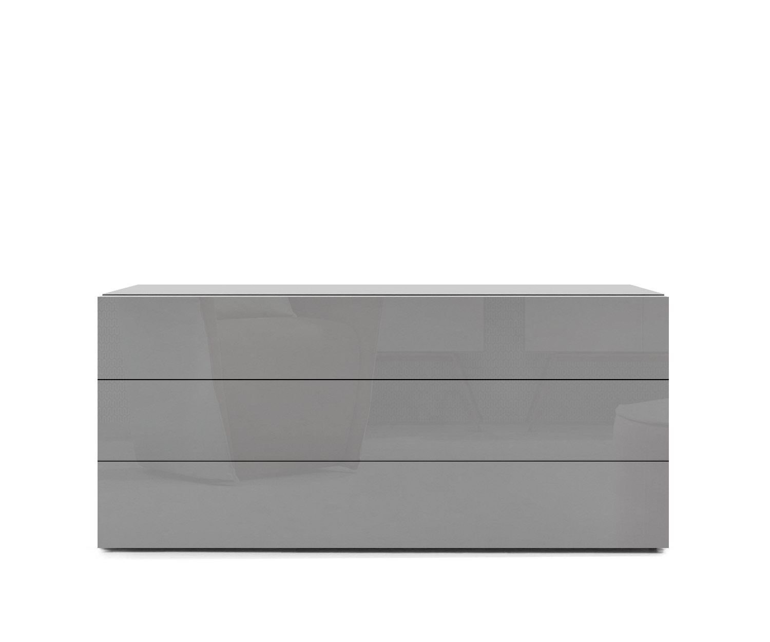 Novamobili Cassettiera Easy 3 posti L108cm grigio chiaro430 Novamobili Cassettiera Easy 3 posti L108cm grigio chiaro430