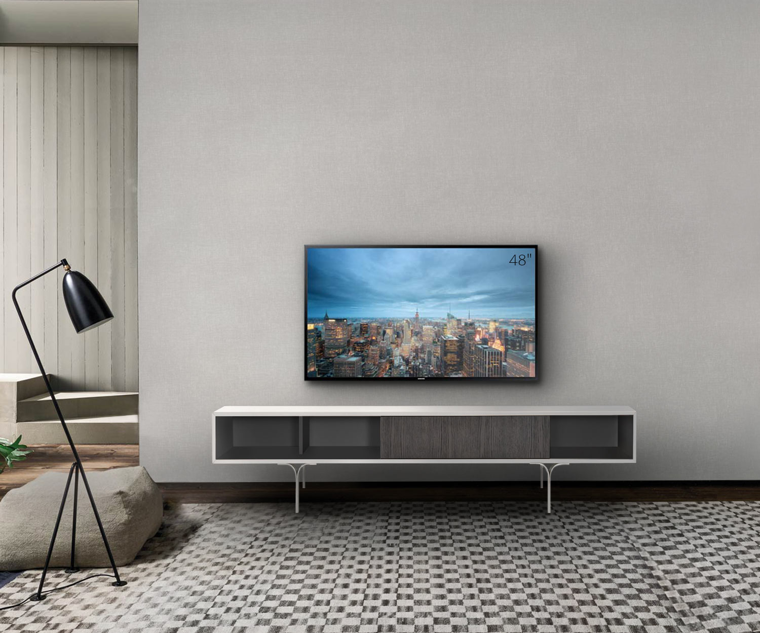 al2 Mobius 005 200 cm Bianco