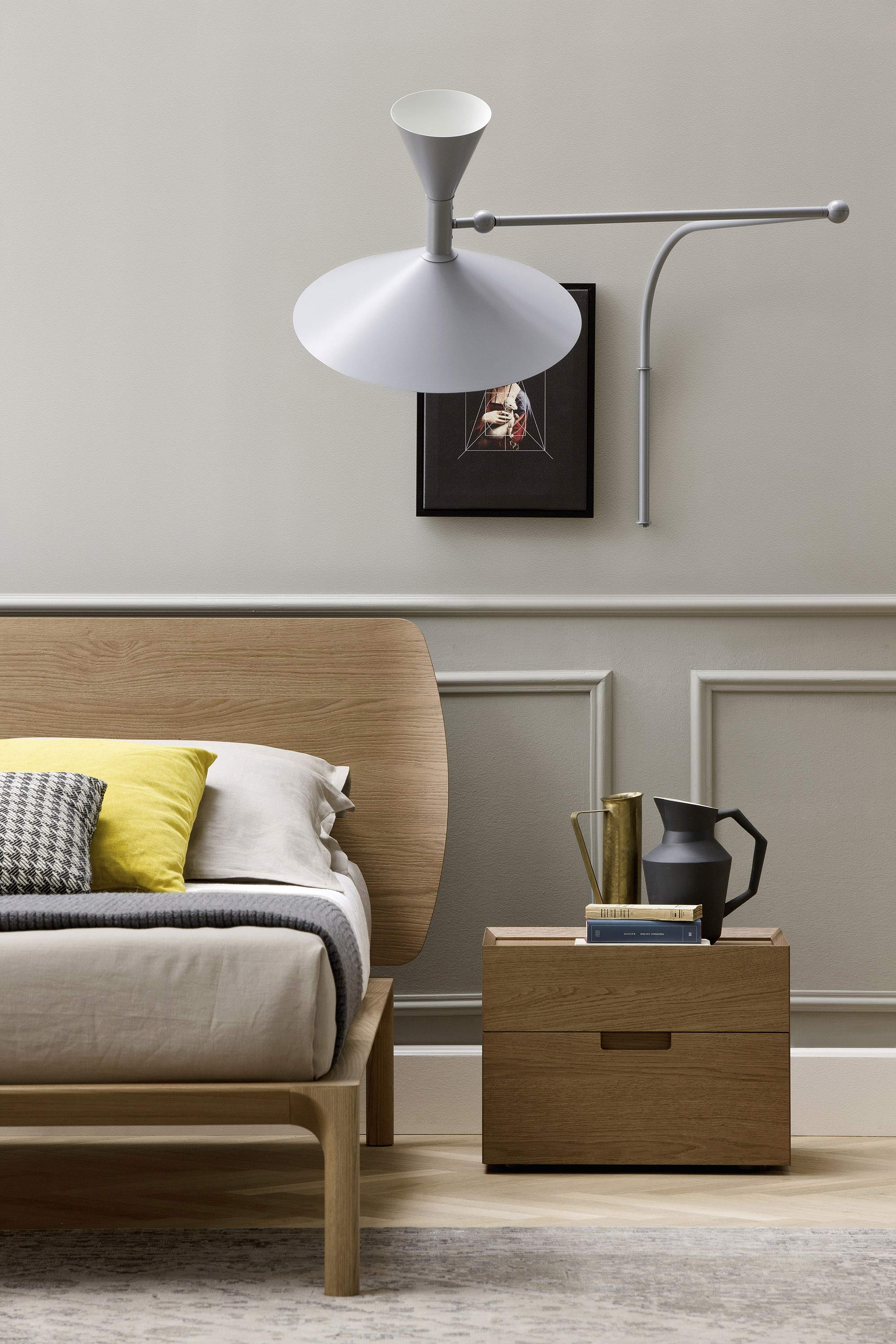Mobili da camera in legno dal design retrò