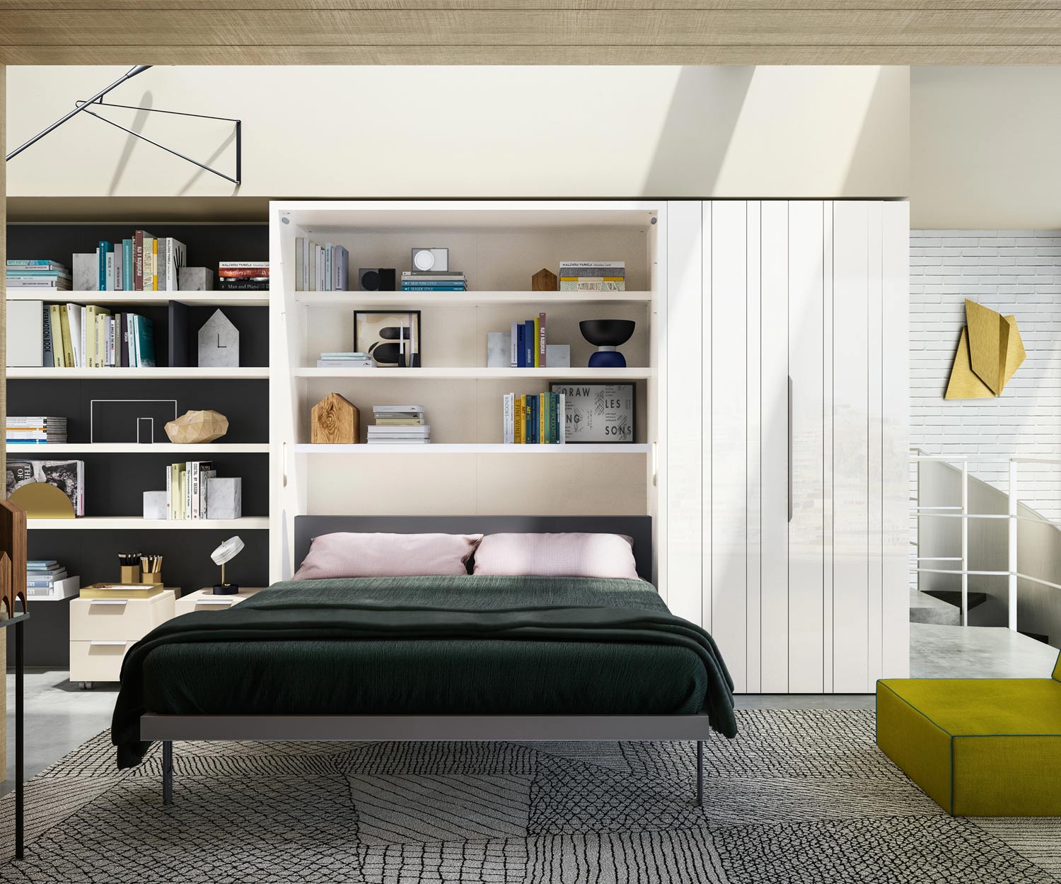 Alta qualità Clei Armadio letto Penelope 2 Board Design Alta qualità Clei Armadio letto Penelope 2 Board Design