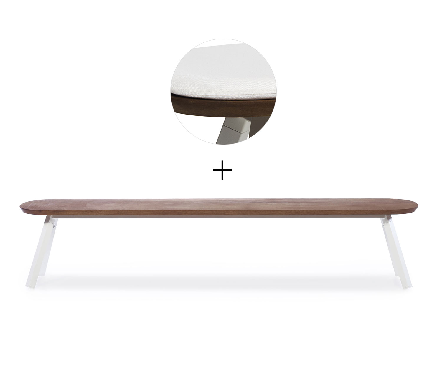 RS Barcelona Ping Pong Bench Bianco 2x B220 cm Bianco Outdoor RS Barcelona Ping Pong Bench Bianco 2x B220 cm Bianco Outdoor