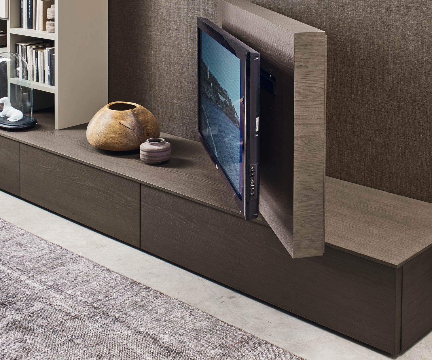 Alta qualità Livitalia Design supporto da parete C45 girevole per TV Alta qualità Livitalia Design supporto da parete C45 girevole per TV