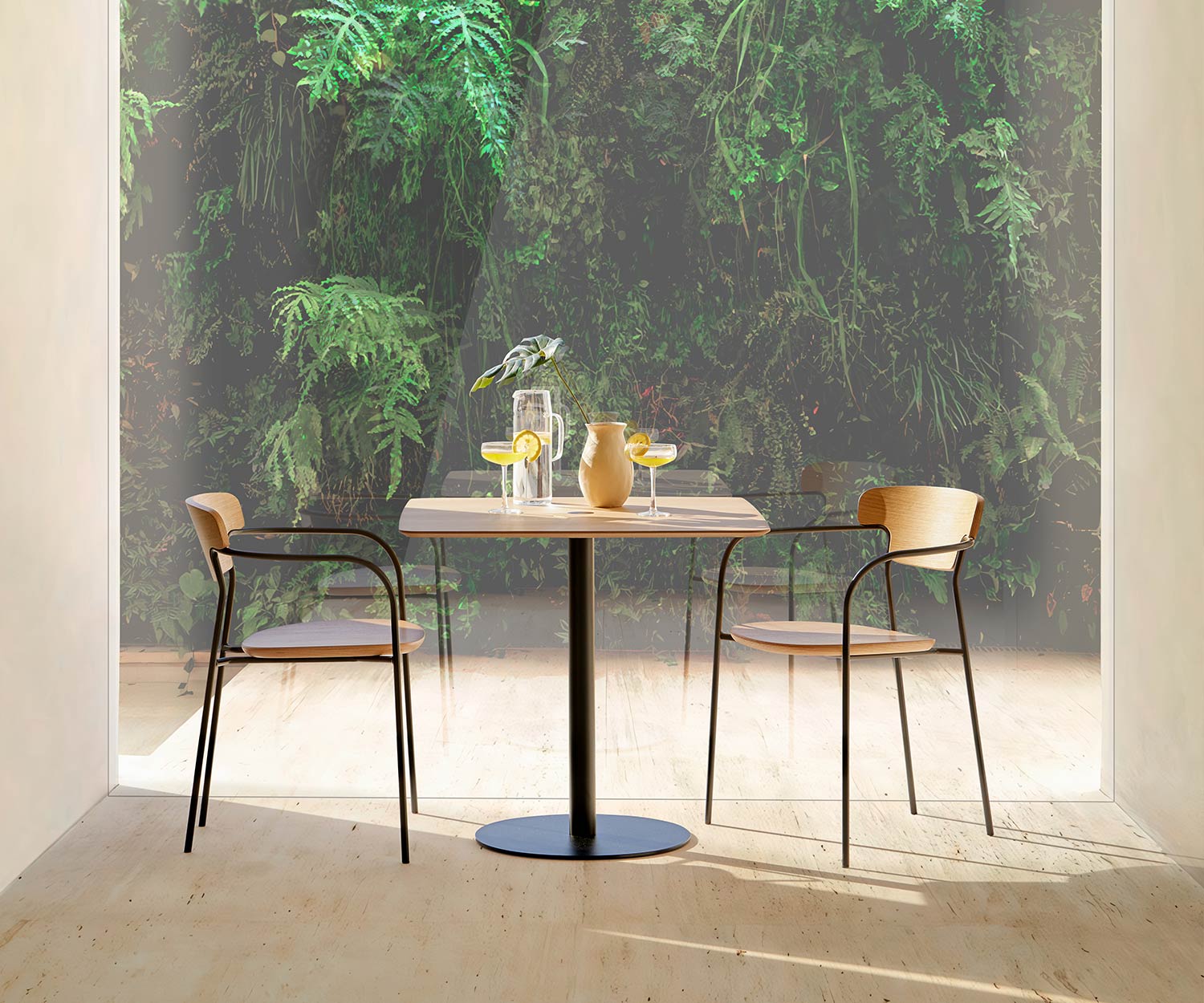 Punt Sedia in legno di pecan Punt Sedia in legno di pecan