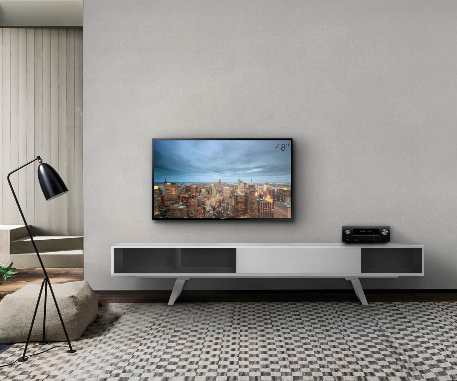 Moderna al2 e klipse 005 credenza di design con frontale a cassetti e tre vani a giorno Moderna al2 e klipse 005 credenza di design con frontale a cassetti e tre vani a giorno