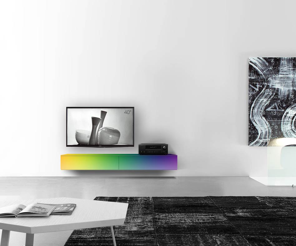 /Muro basso di design B180 H25 5 RAL opaco /Muro basso di design B180 H25 5 RAL opaco