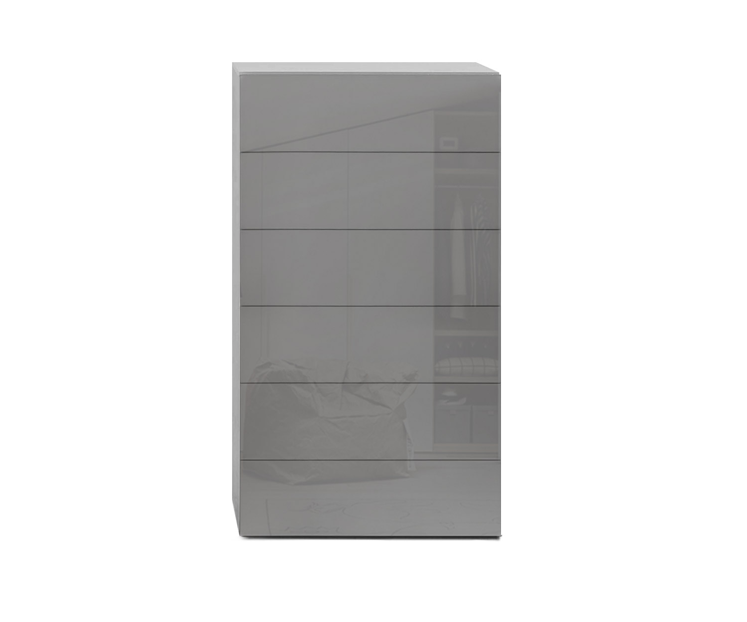 Novamobili Cassettiera Easy 6 posti B54 grigio chiaro430 Novamobili Cassettiera Easy 6 posti B54 grigio chiaro430