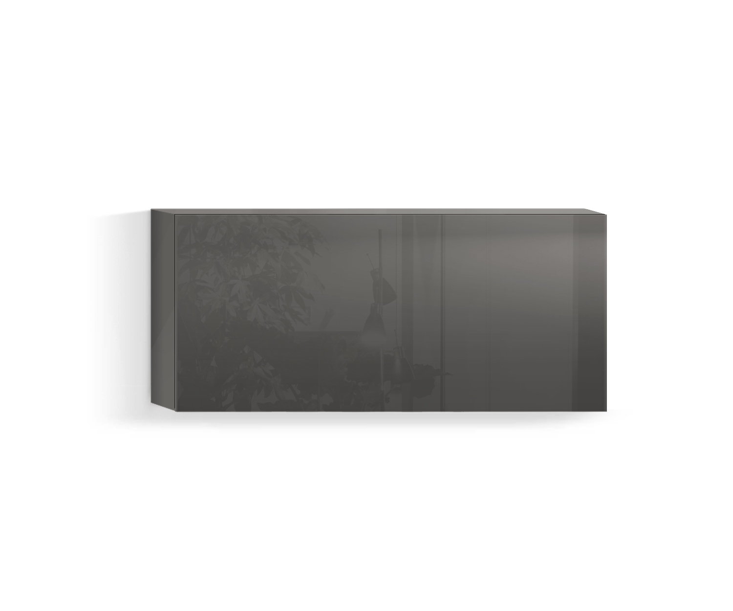 Parete attrezzata soggiorno design Orizzontale H42 L90 fondo quarz410 Parete attrezzata soggiorno design Orizzontale H42 L90 fondo quarz410