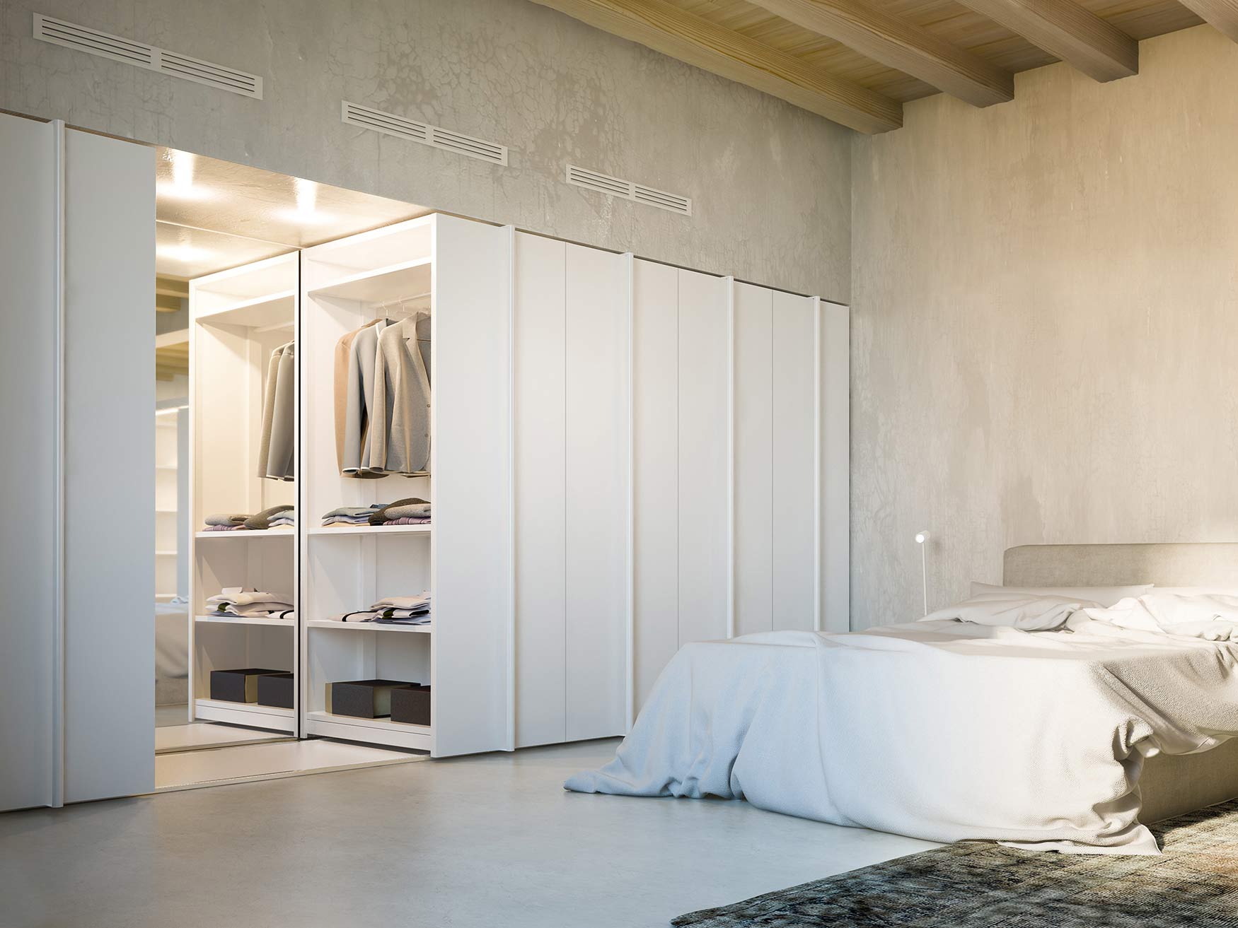 Armadio scorrevole di design