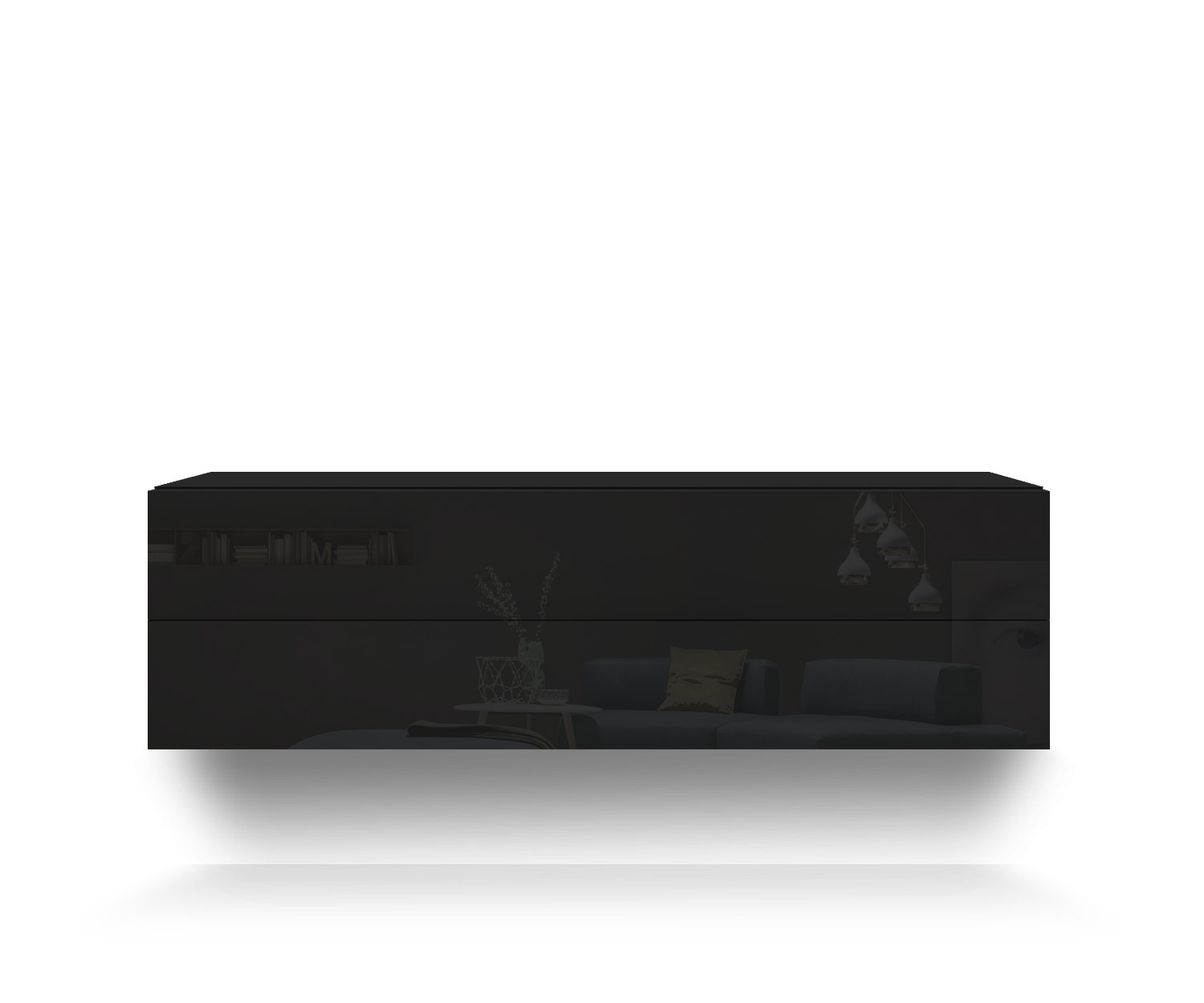 Novamobili Pensile Easy 2 posti B108 nero418 Novamobili Pensile Easy 2 posti B108 nero418