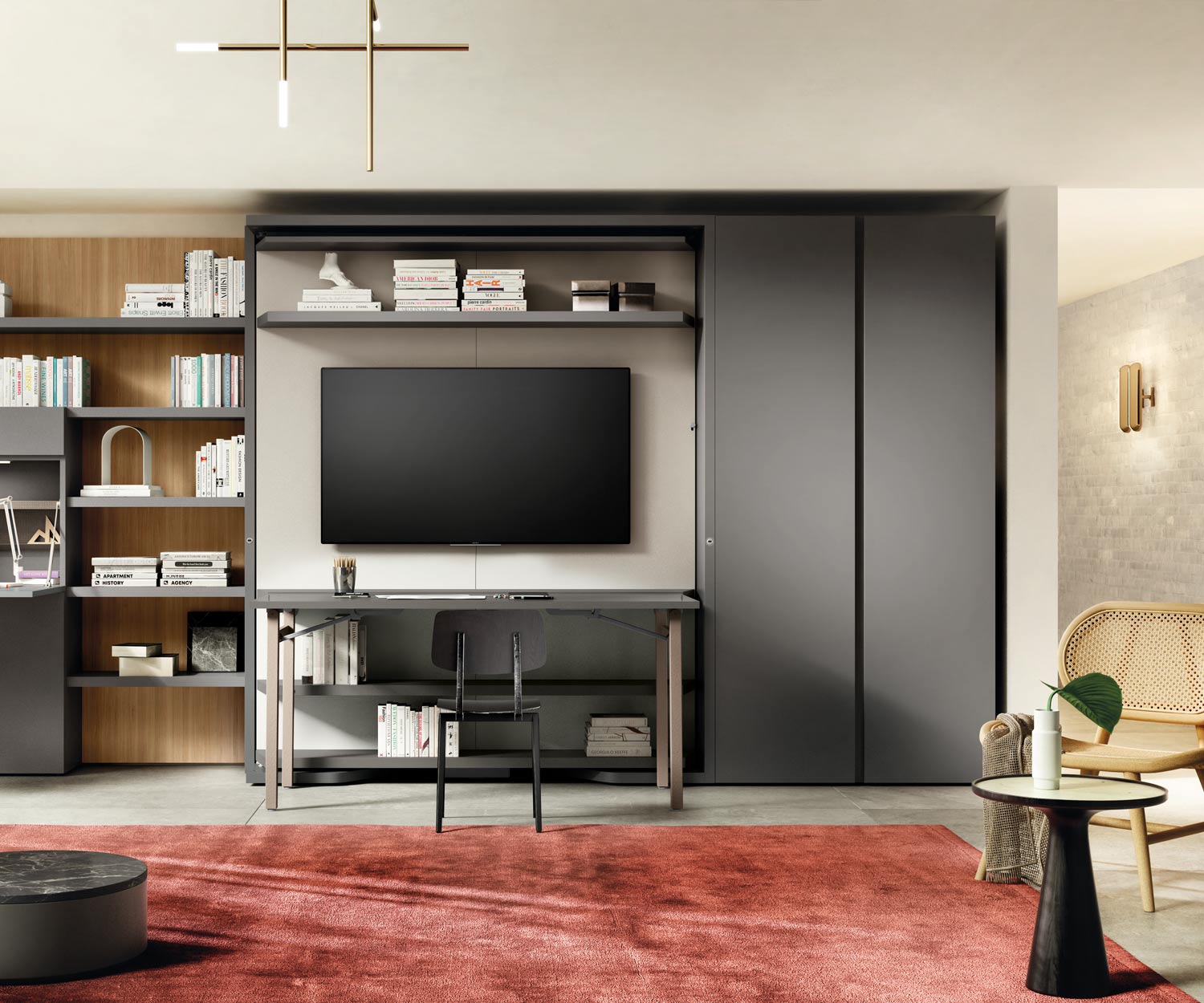 Clei Armadio letti LGM Libro + Tavolo Clei Armadio letti LGM Libro + Tavolo