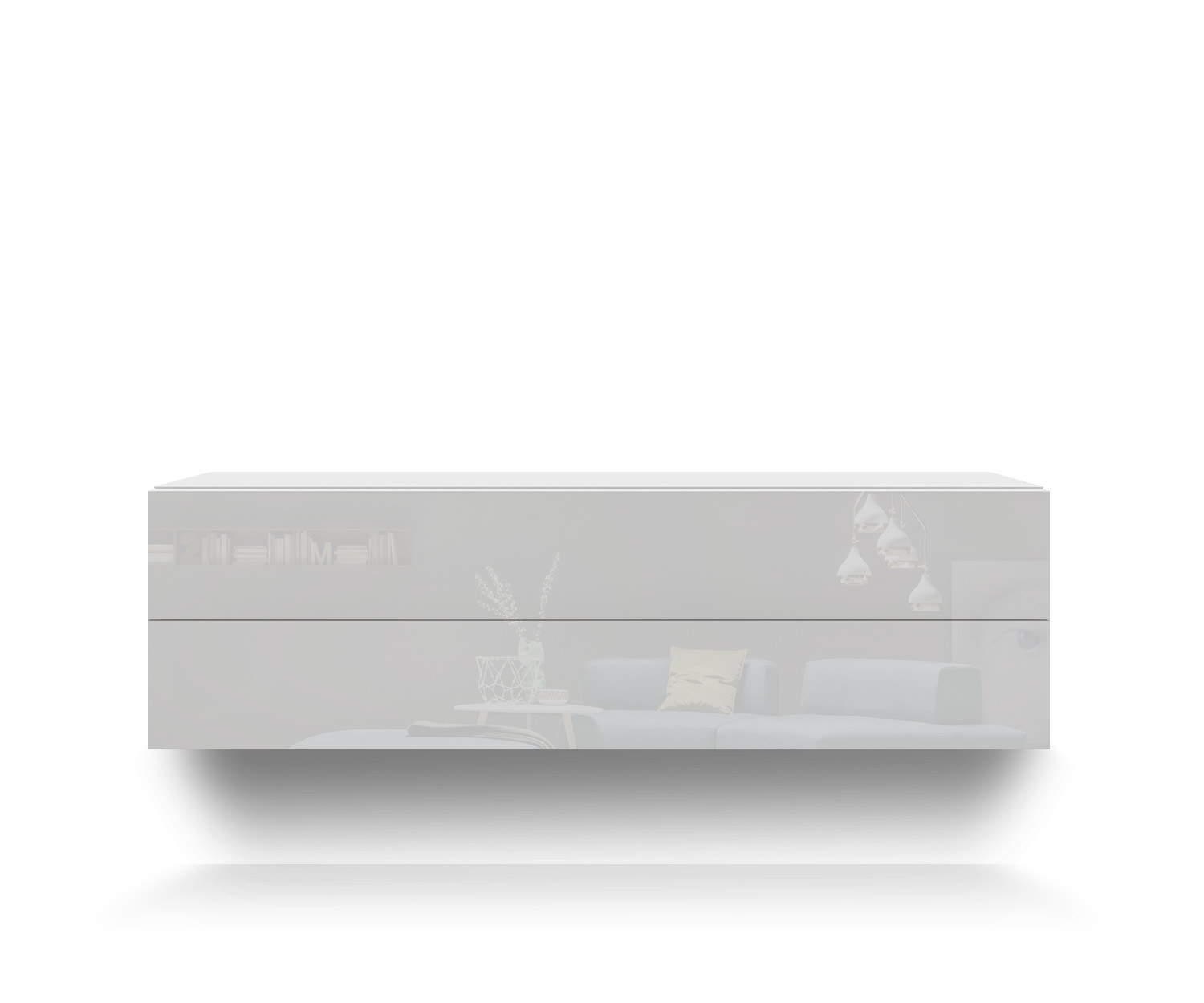 Novamobili Pensile Easy 2 posti B108 bianco400 Novamobili Pensile Easy 2 posti B108 bianco400