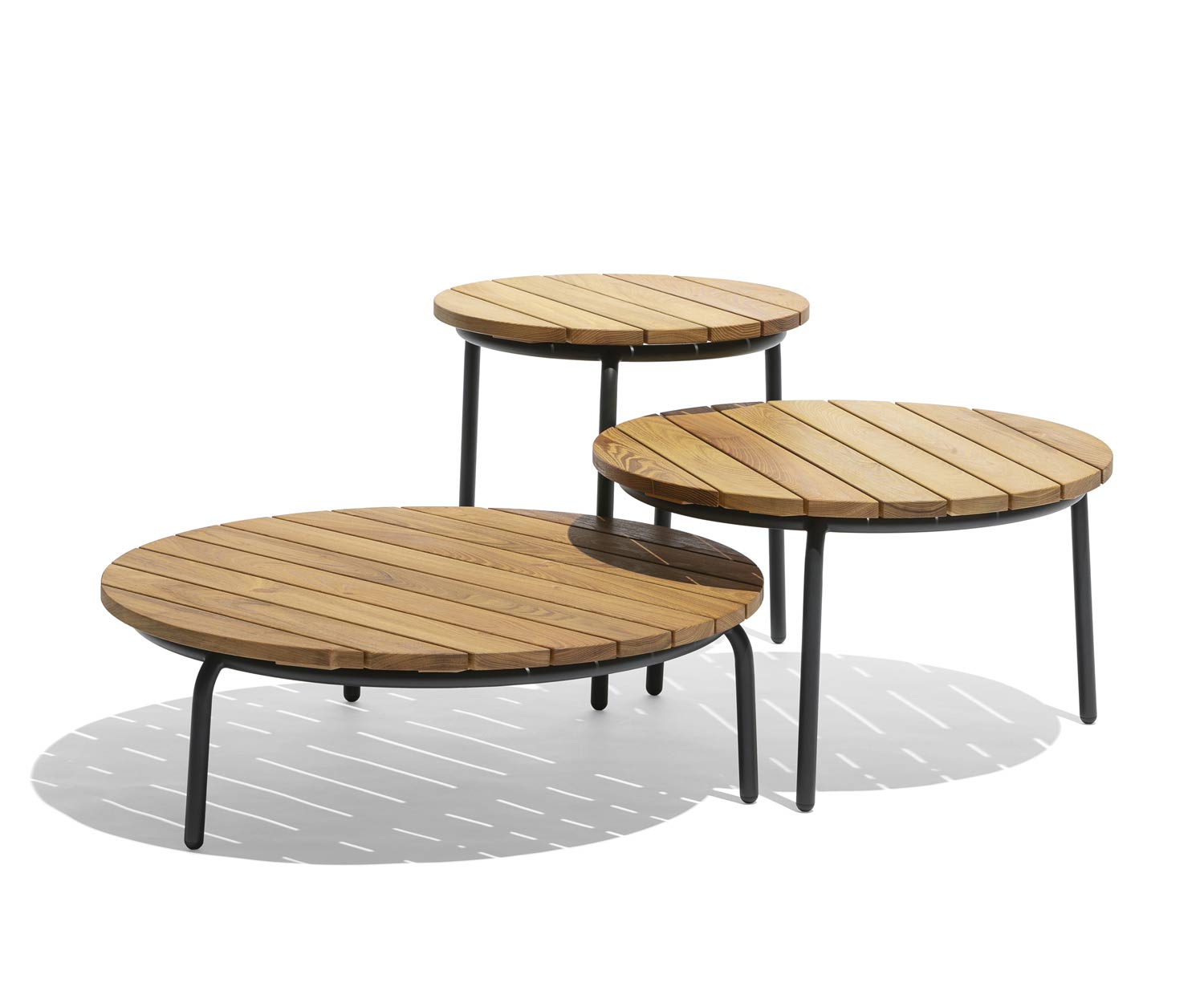 Esclusivo Todus Tavolino Starling con piano in legno di acacia Esclusivo Todus Tavolino Starling con piano in legno di acacia