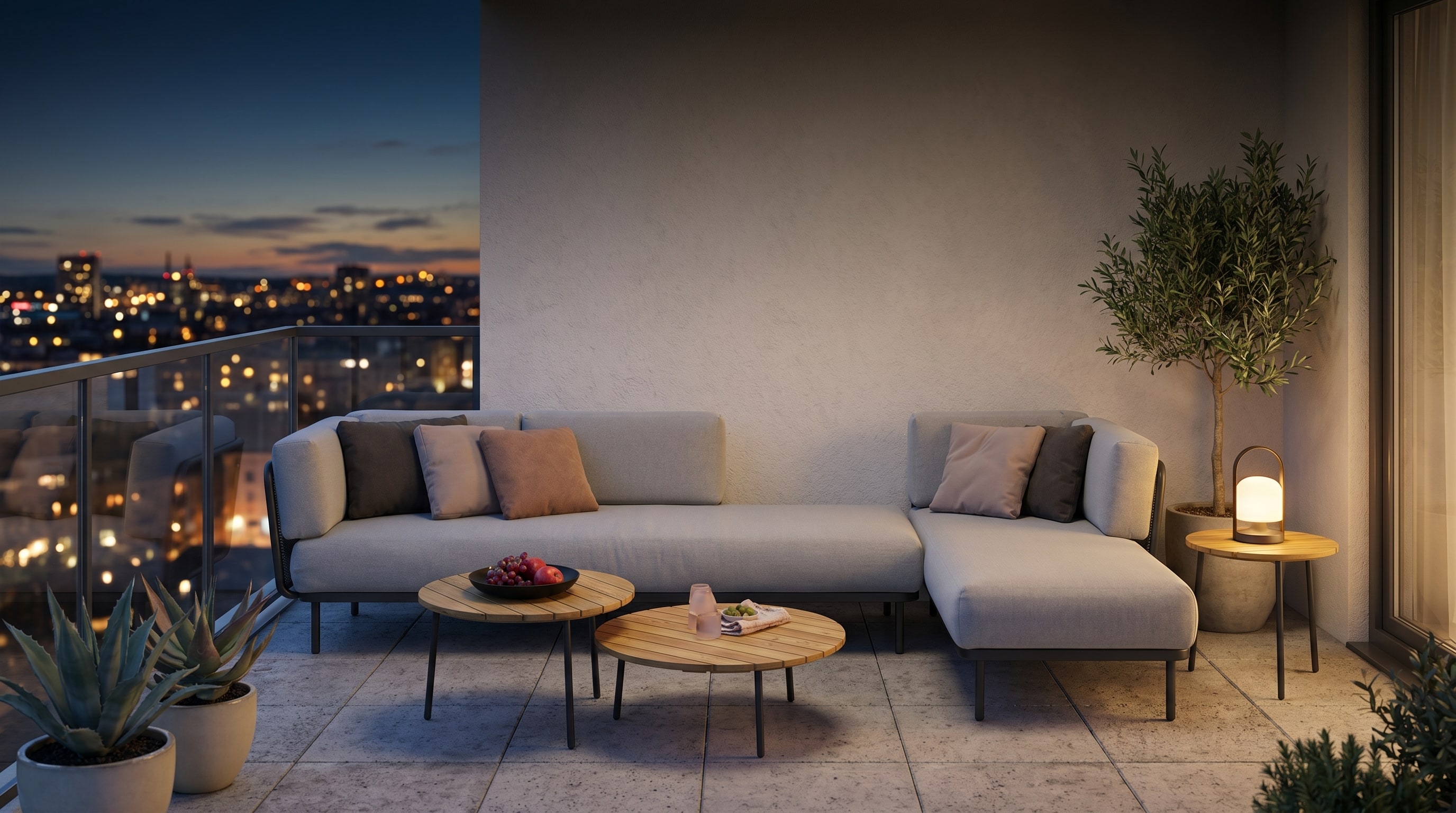 12 idee moderne per balconi per le tiepide serate estive