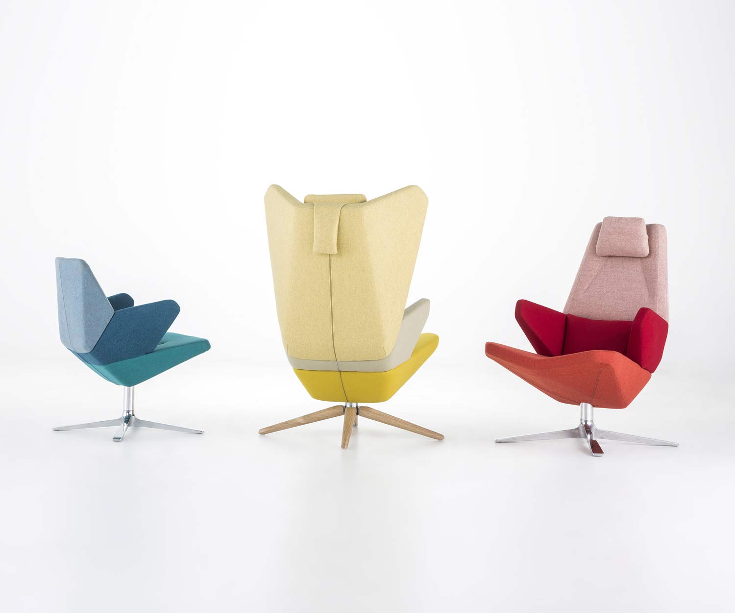 Alta qualità Prostoria Trifidae design poltrona sedia ad ala lounger