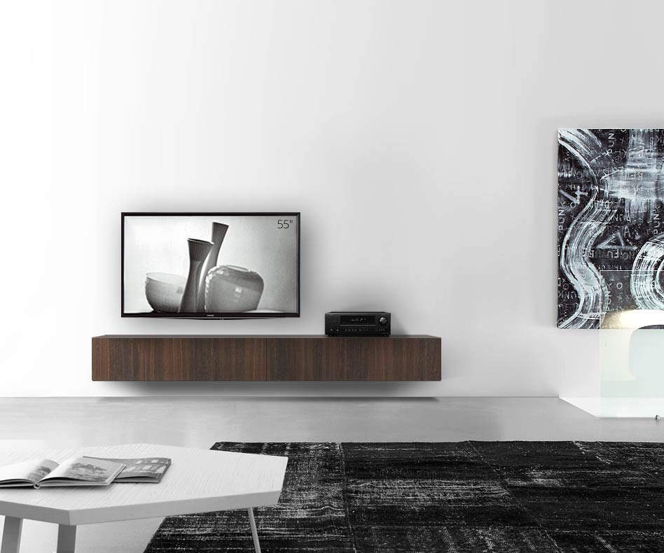 Livitalia Lavagna design in legno configuratore a parete 240 cm 32 cm 46 cm rovere marrone Livitalia Lavagna design in legno configuratore a parete 240 cm 32 cm 46 cm rovere marrone