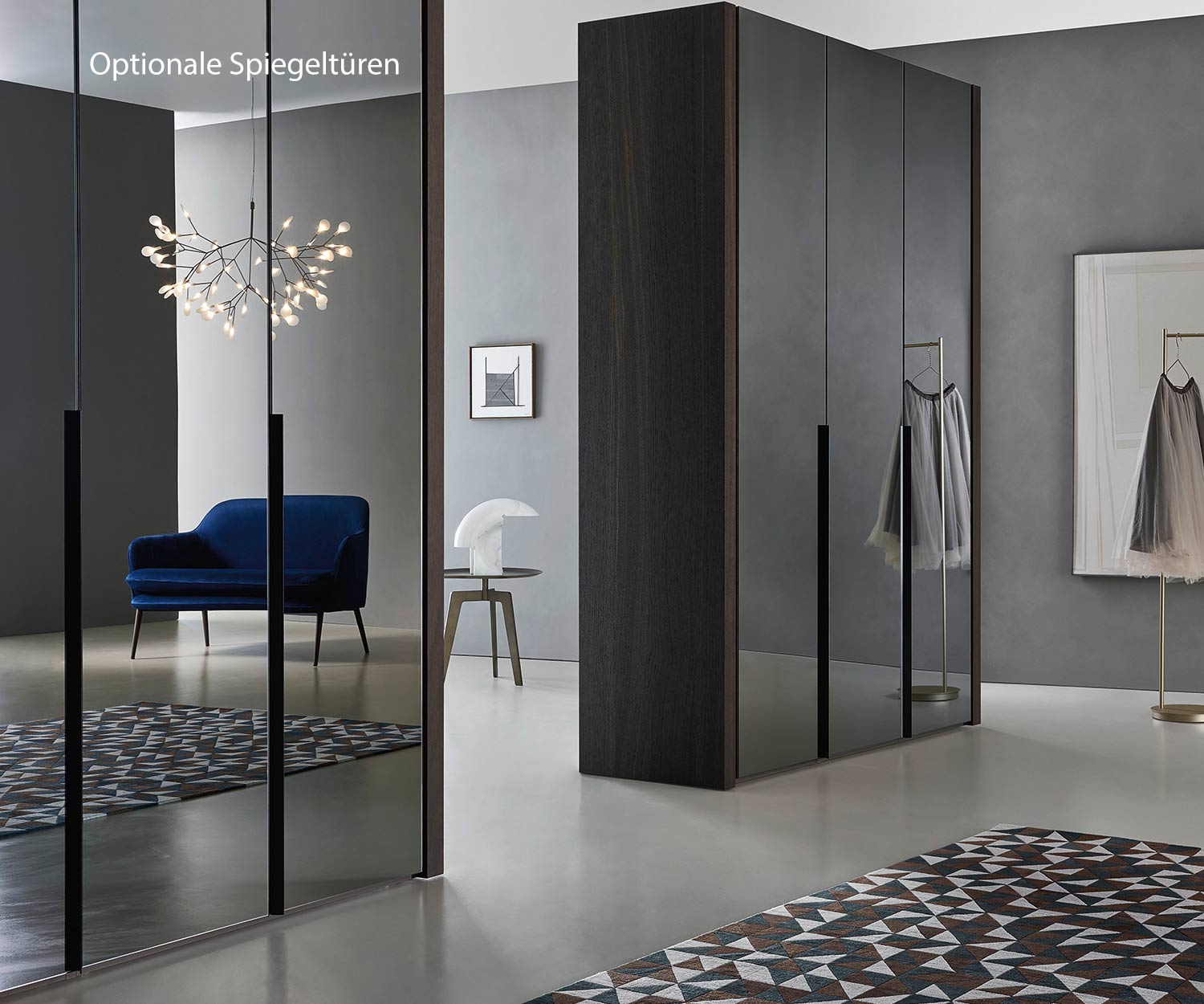 Scarpiera di design di Livitalia con specchio Scarpiera di design di Livitalia con specchio